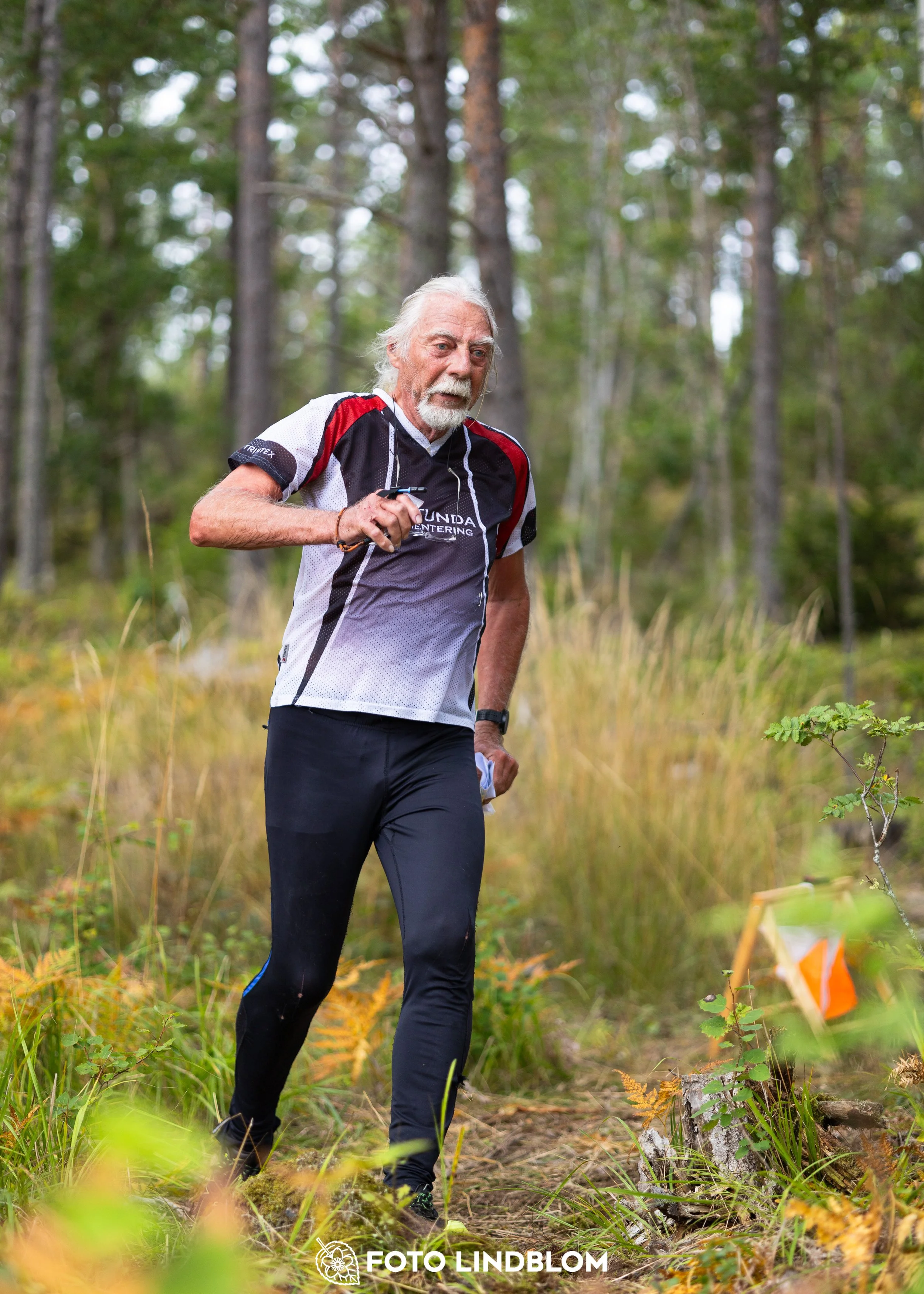A picture from the Stockholm district championship in middle distance orienteering taken by Foto Lindblom