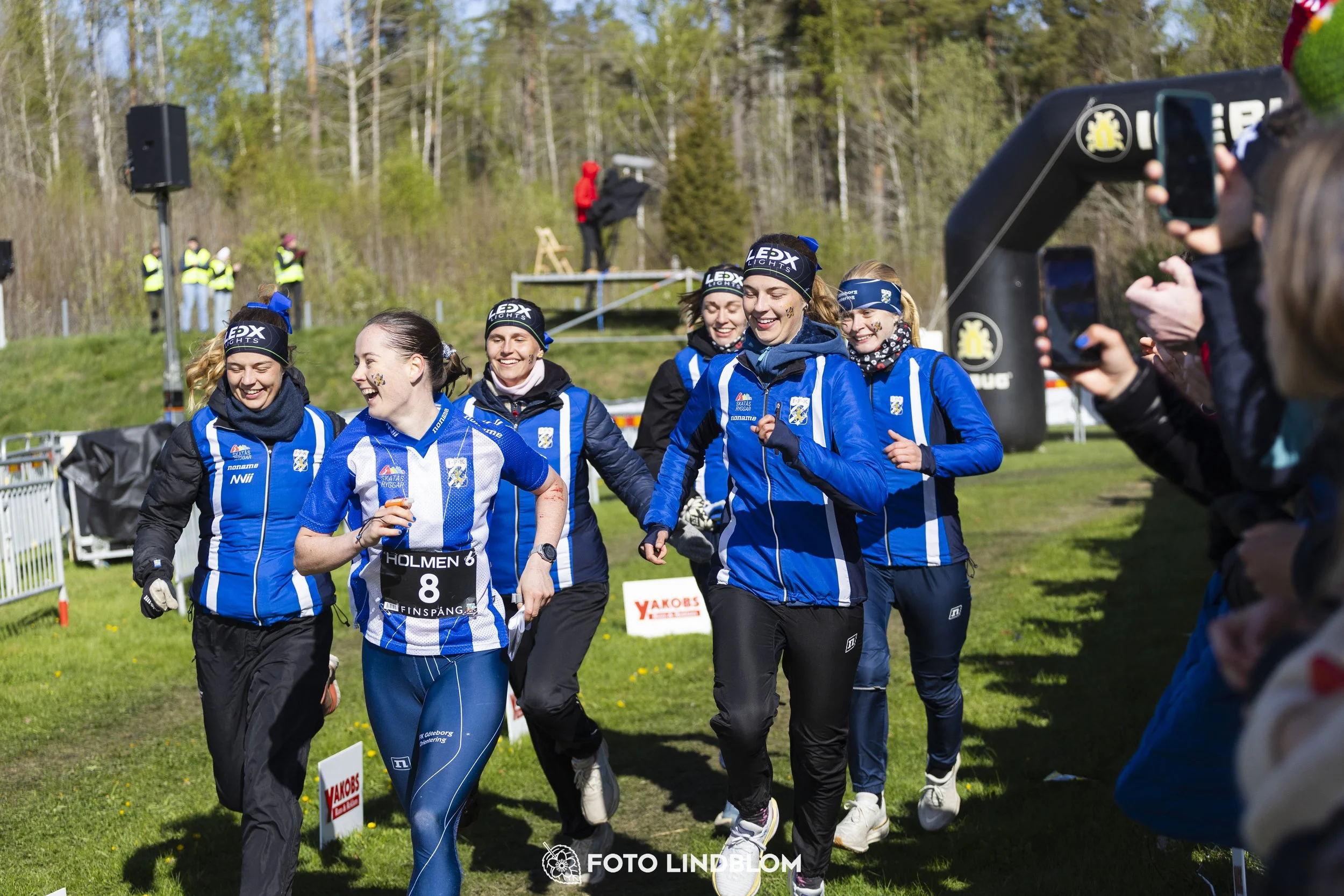 A picture from the 10-Mila orienteering competition