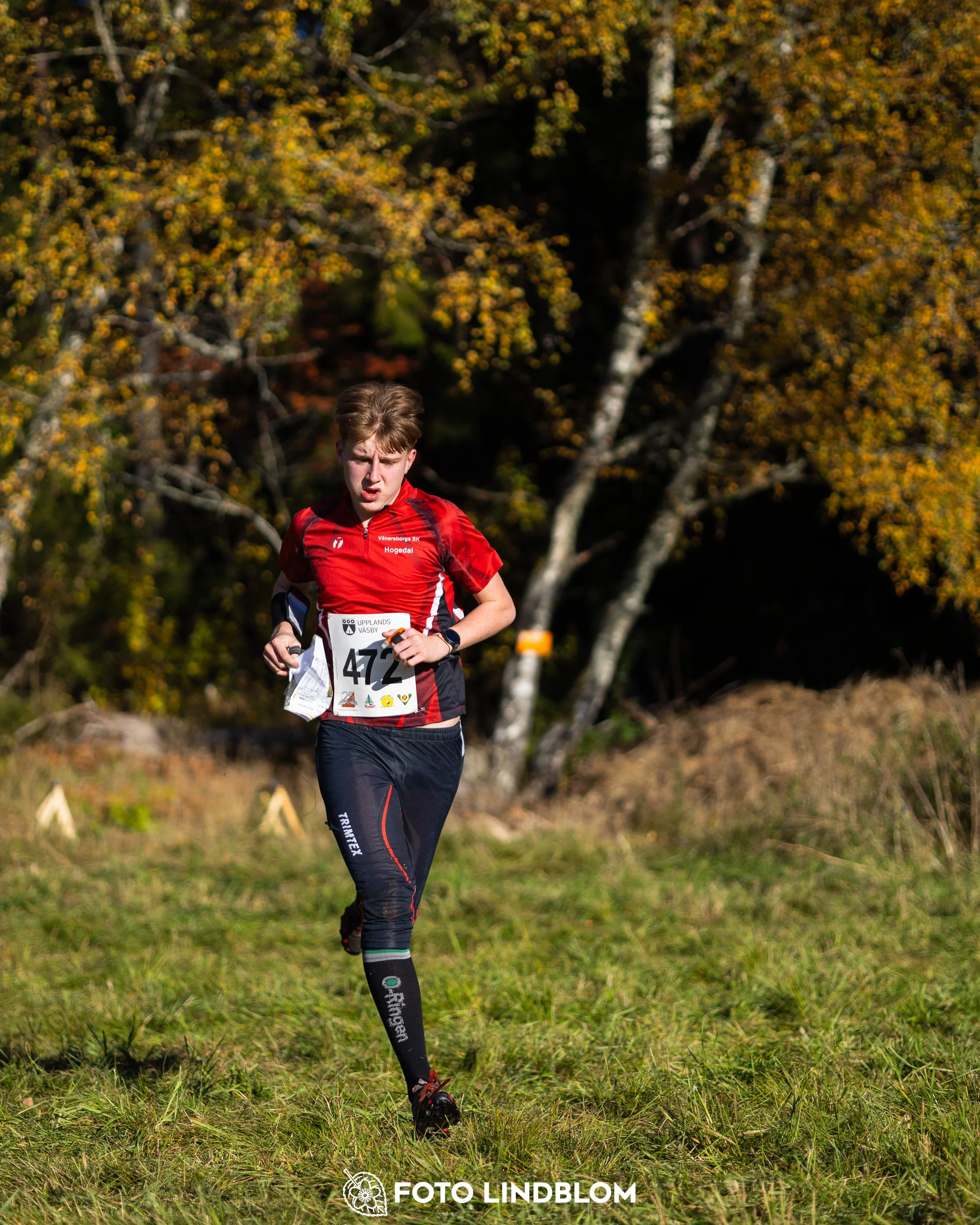 A picture from the 25-Manna orienteering event taken by Foto Lindblom