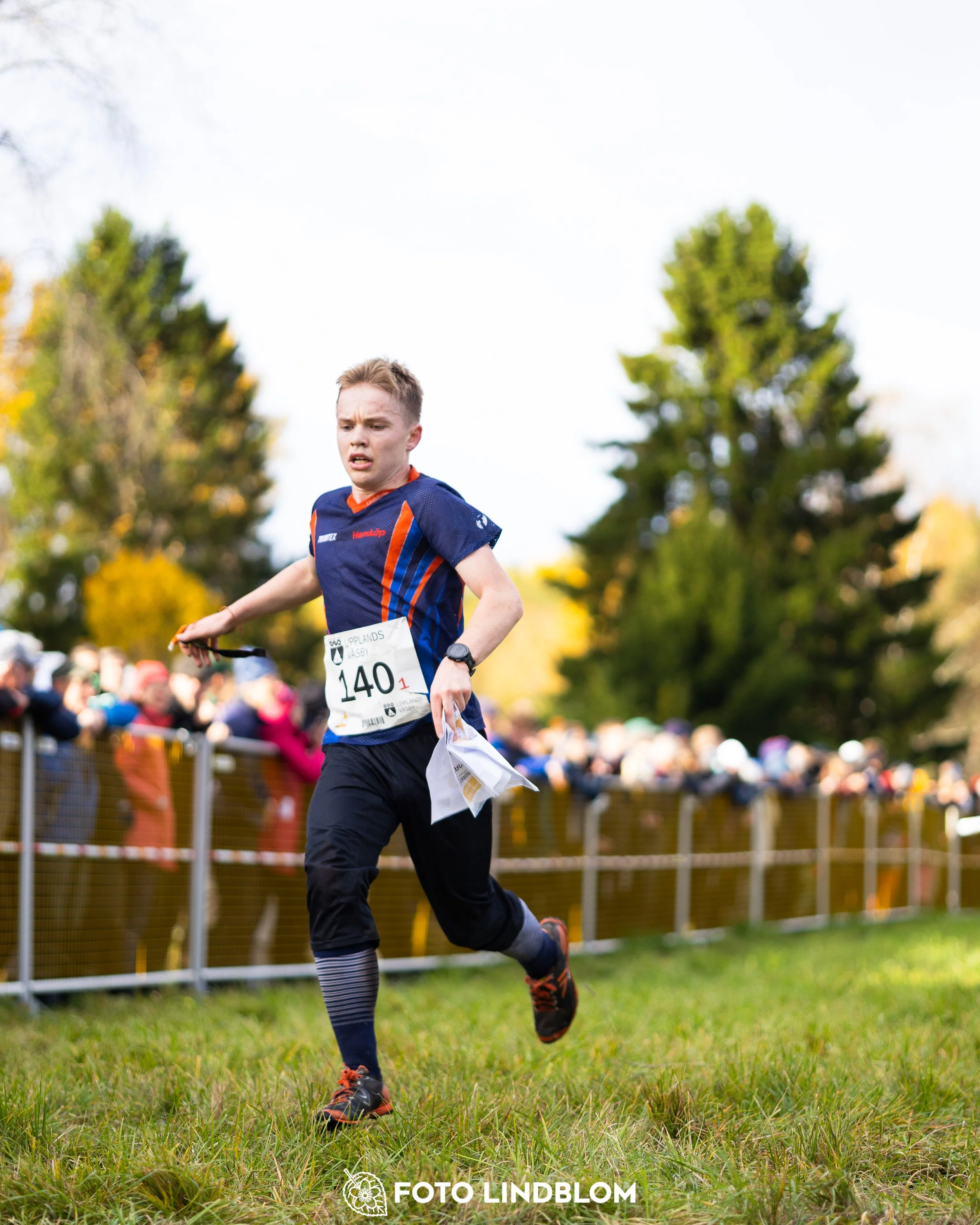 A picture from the 25-Manna orienteering event taken by Foto Lindblom