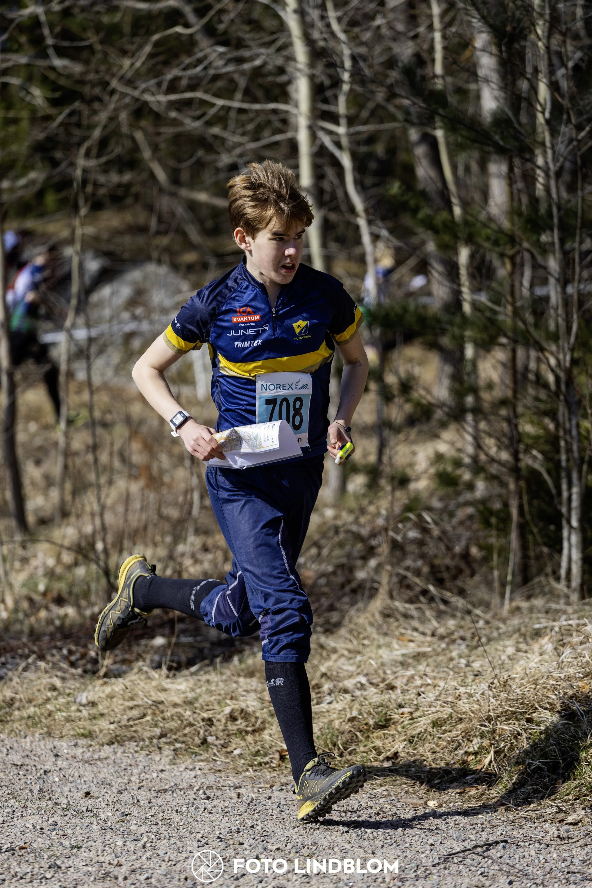 A picture from the orienteering relay competition "Måsen Staffeten"
