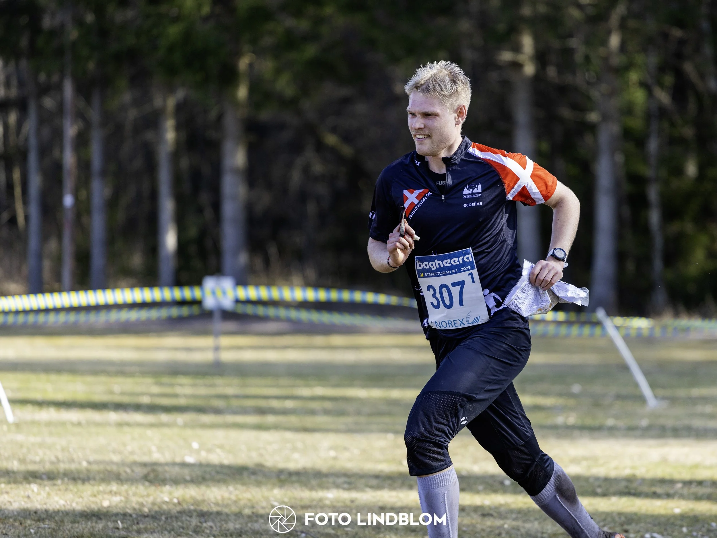 A picture from the orienteering relay competition "Måsen Staffeten"