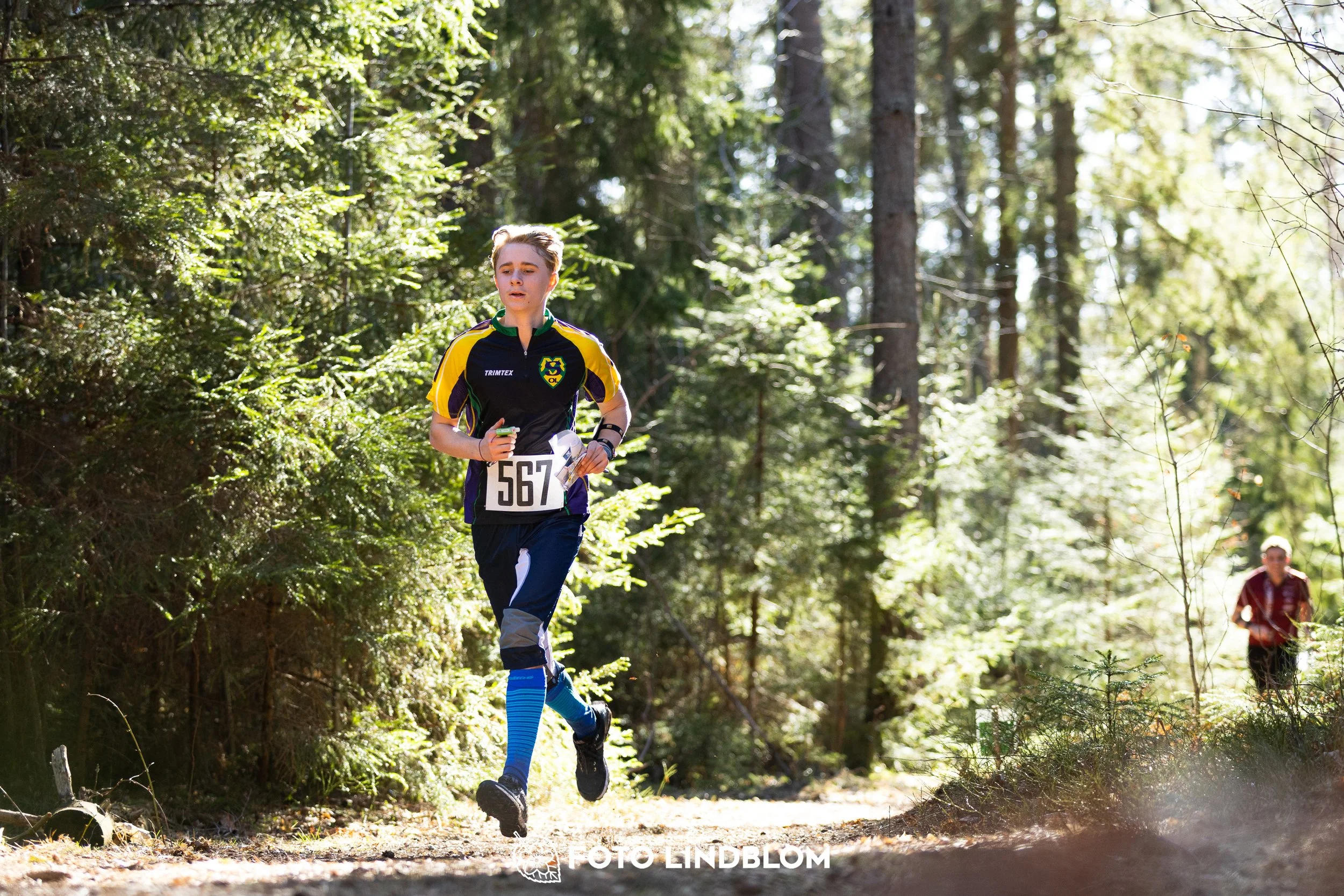 A moment from the 2026 Nyköpingsorienteringen orienteering race in Sweden, captured by Foto Lindblom.