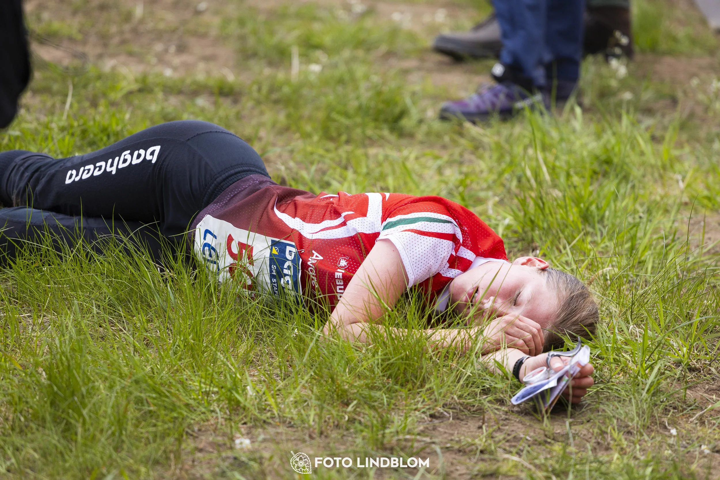 A picture from the Swedish national championship in relay orienteering
