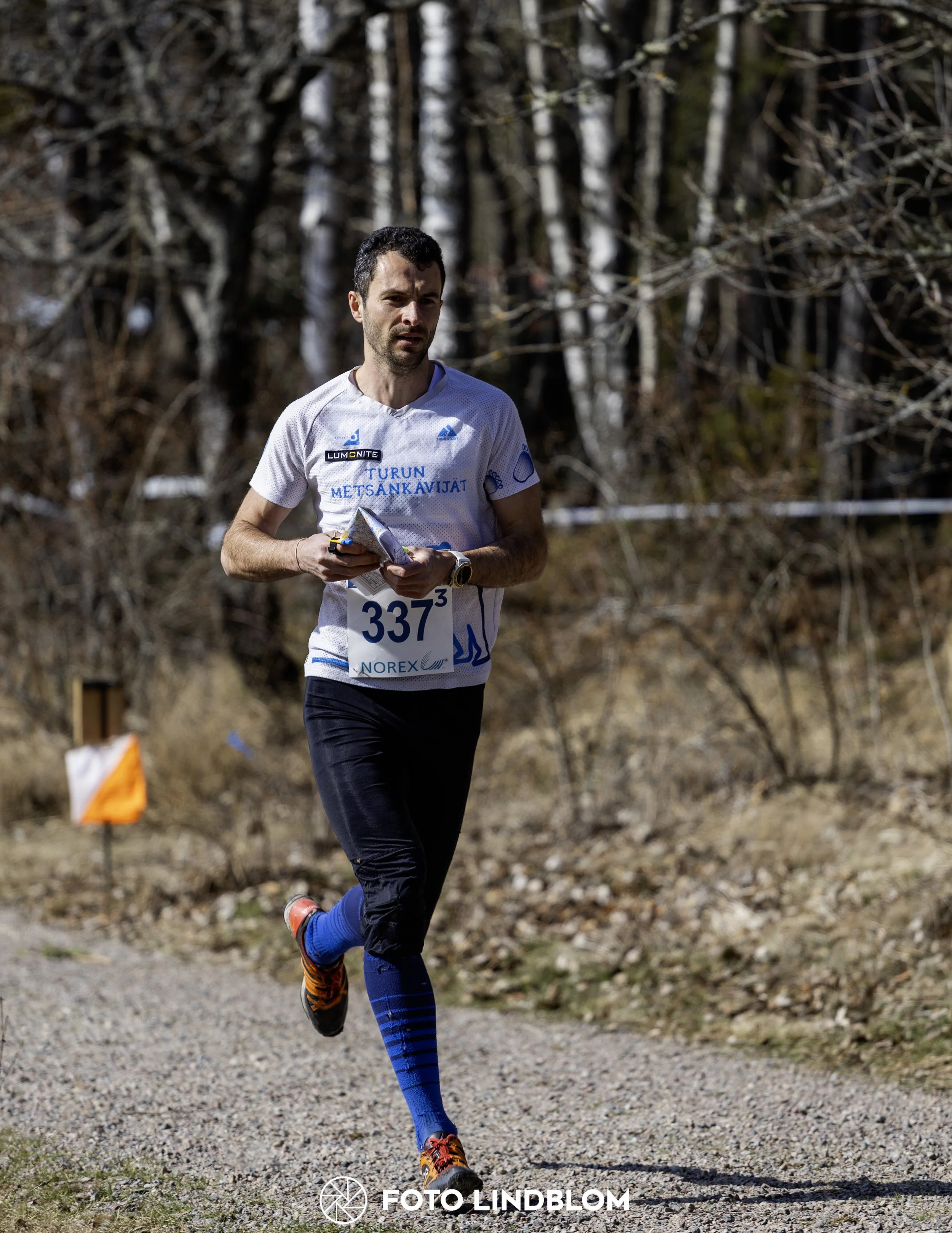 A picture from the orienteering relay competition "Måsen Staffeten"