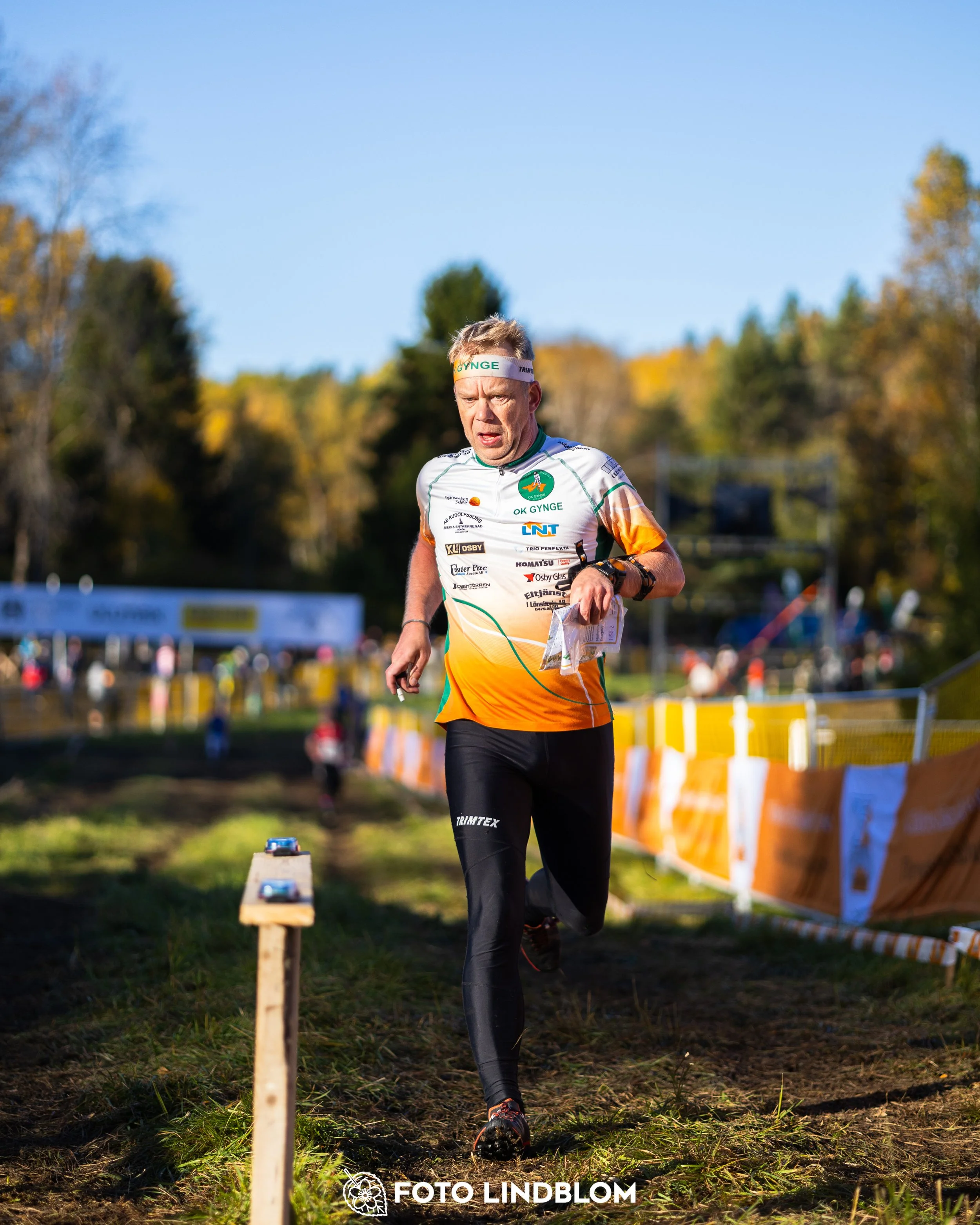 A picture from the 25-Manna orienteering event taken by Foto Lindblom