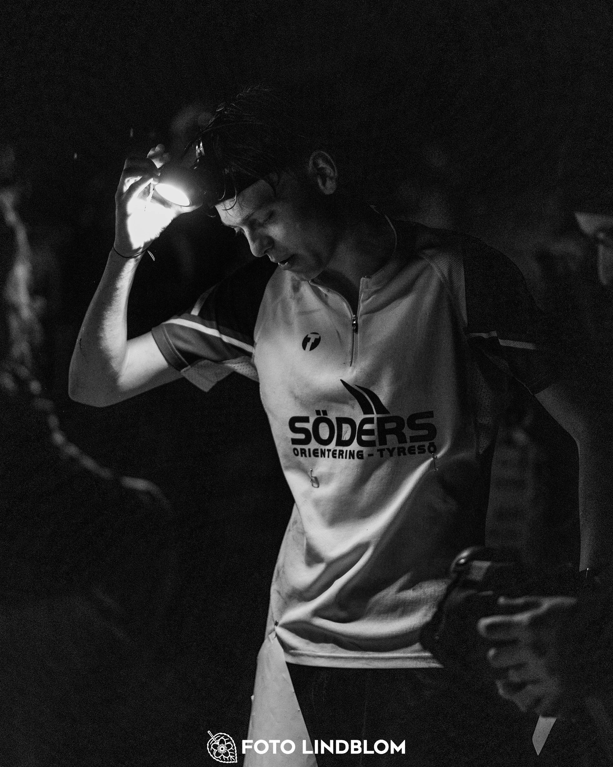 A picture from the orienteering relay competition "Stigtomtakavlen"