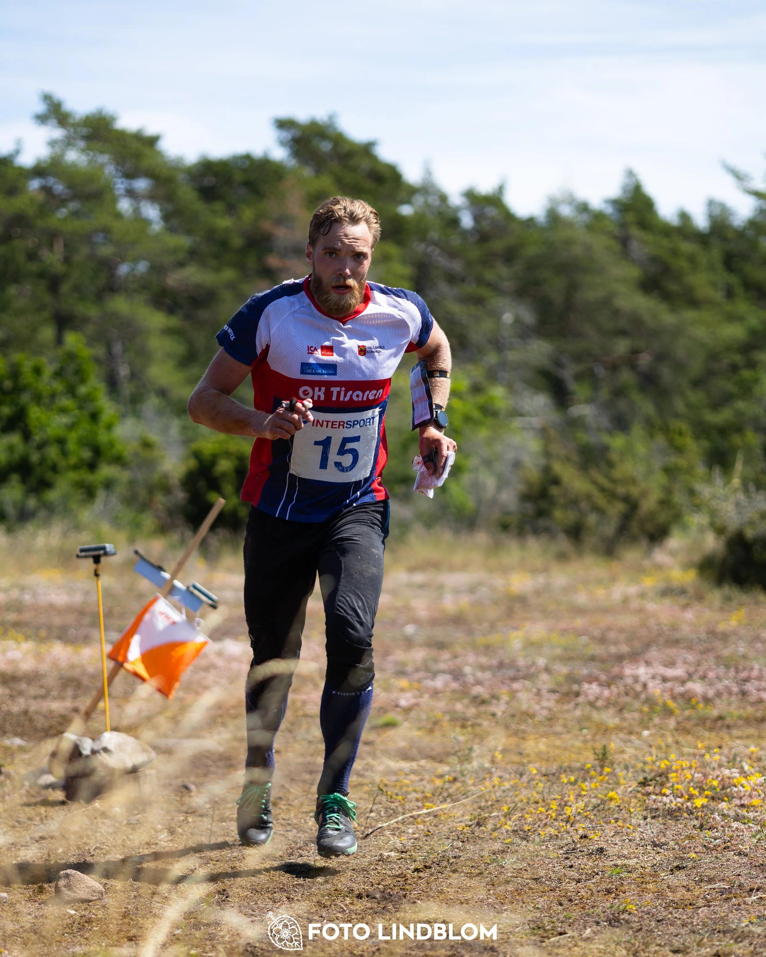 A picture from the Gotlands 3-Dagars orienteering competition