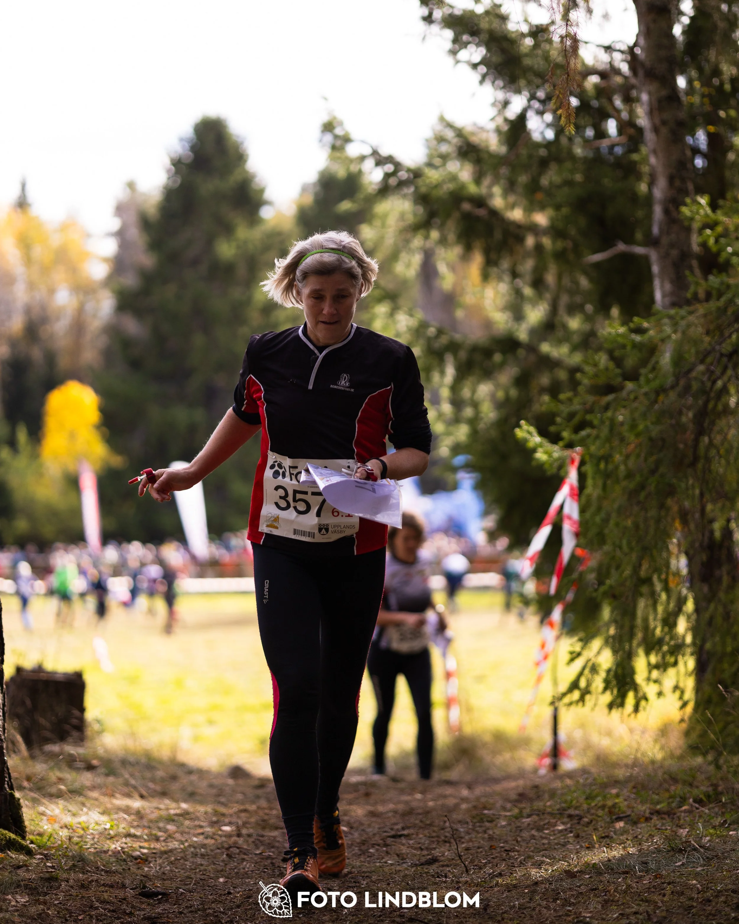 A picture from the 25-Manna orienteering event taken by Foto Lindblom