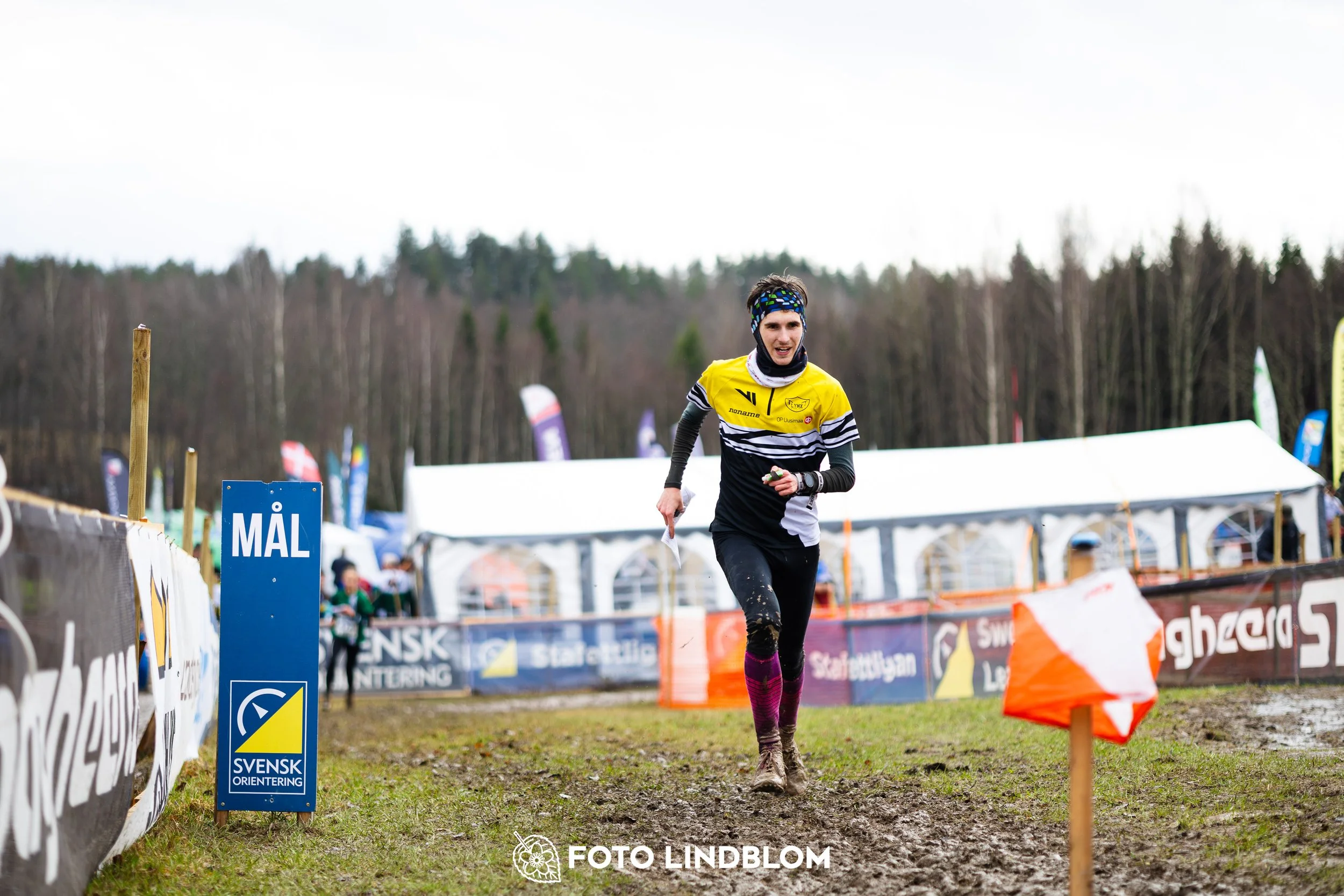A photo from the Swedish League orienteering competition in Kolmården spring 2026, captured by Foto Lindblom.