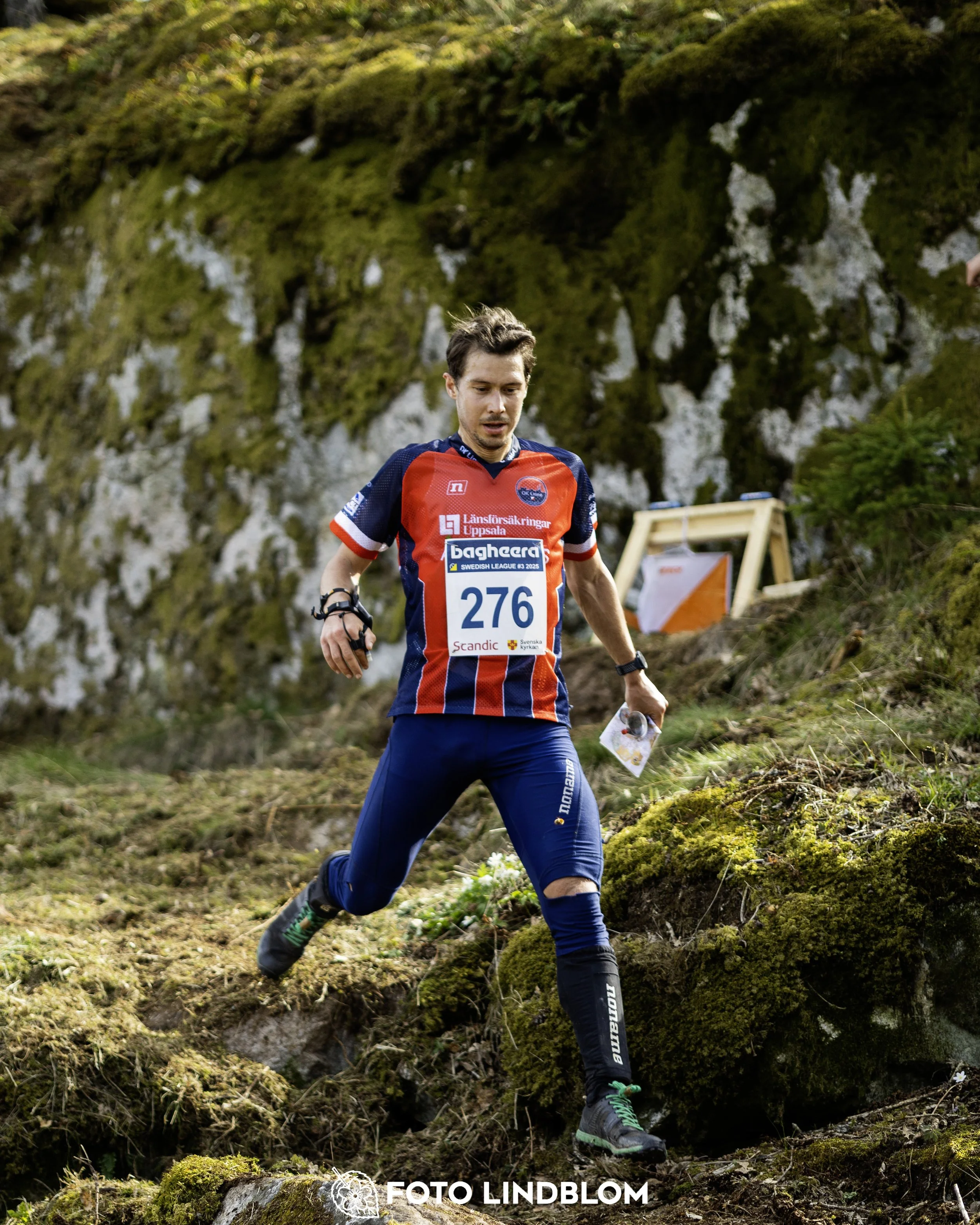 A picture from the third stage of the Swedish League orienteering competition