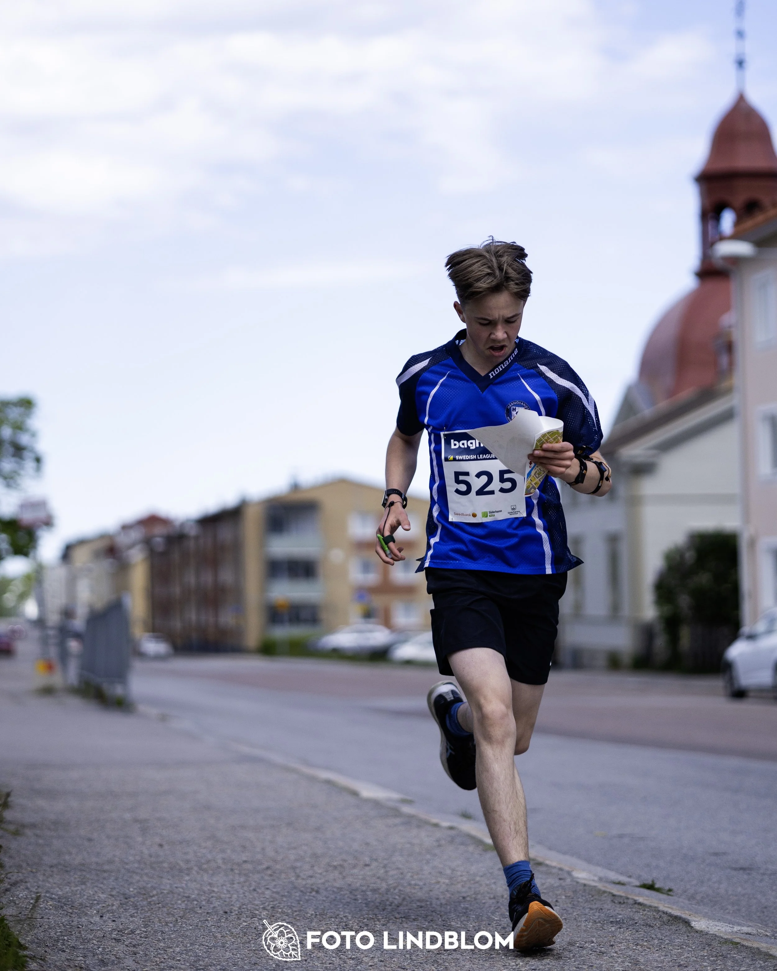A picture from the fifth stage of the Swedish League orienteering competition