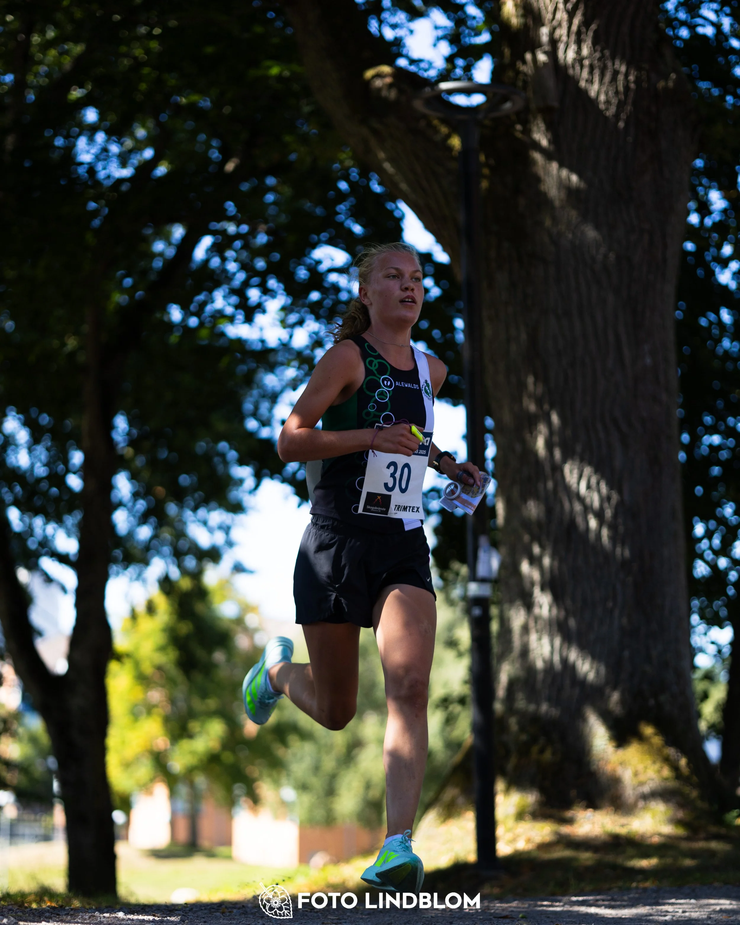 A picture from the Swedish national championship in knock out orienteering  taken by Foto Lindblom