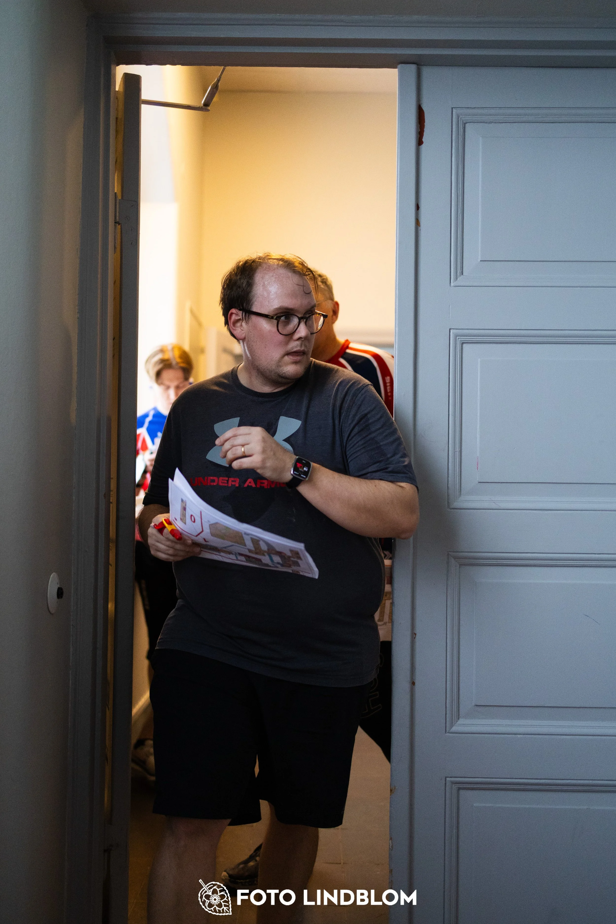 A picture from the indoor orienteering event Viken Indoor taken by Foto Lindblom