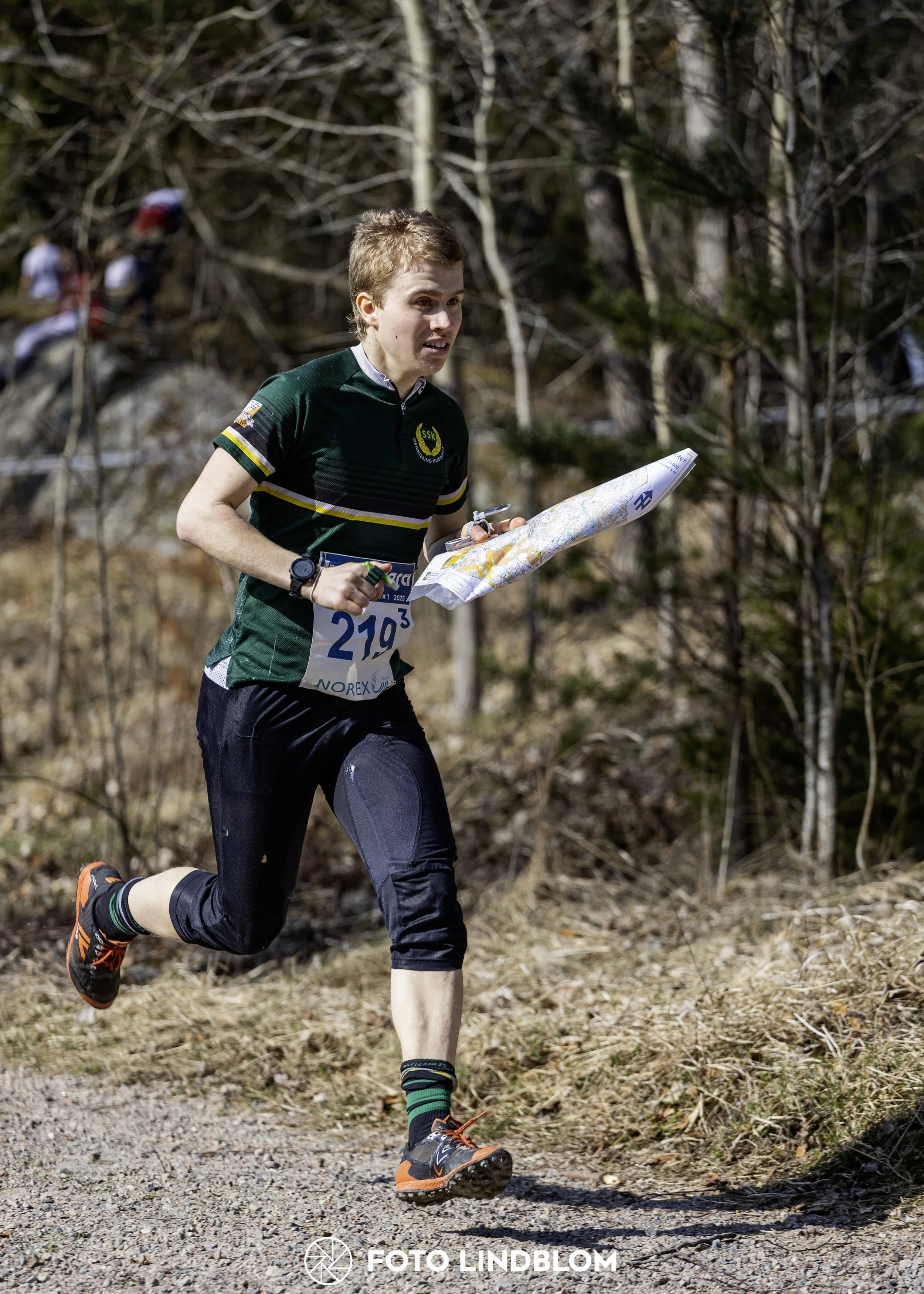A picture from the orienteering relay competition "Måsen Staffeten"
