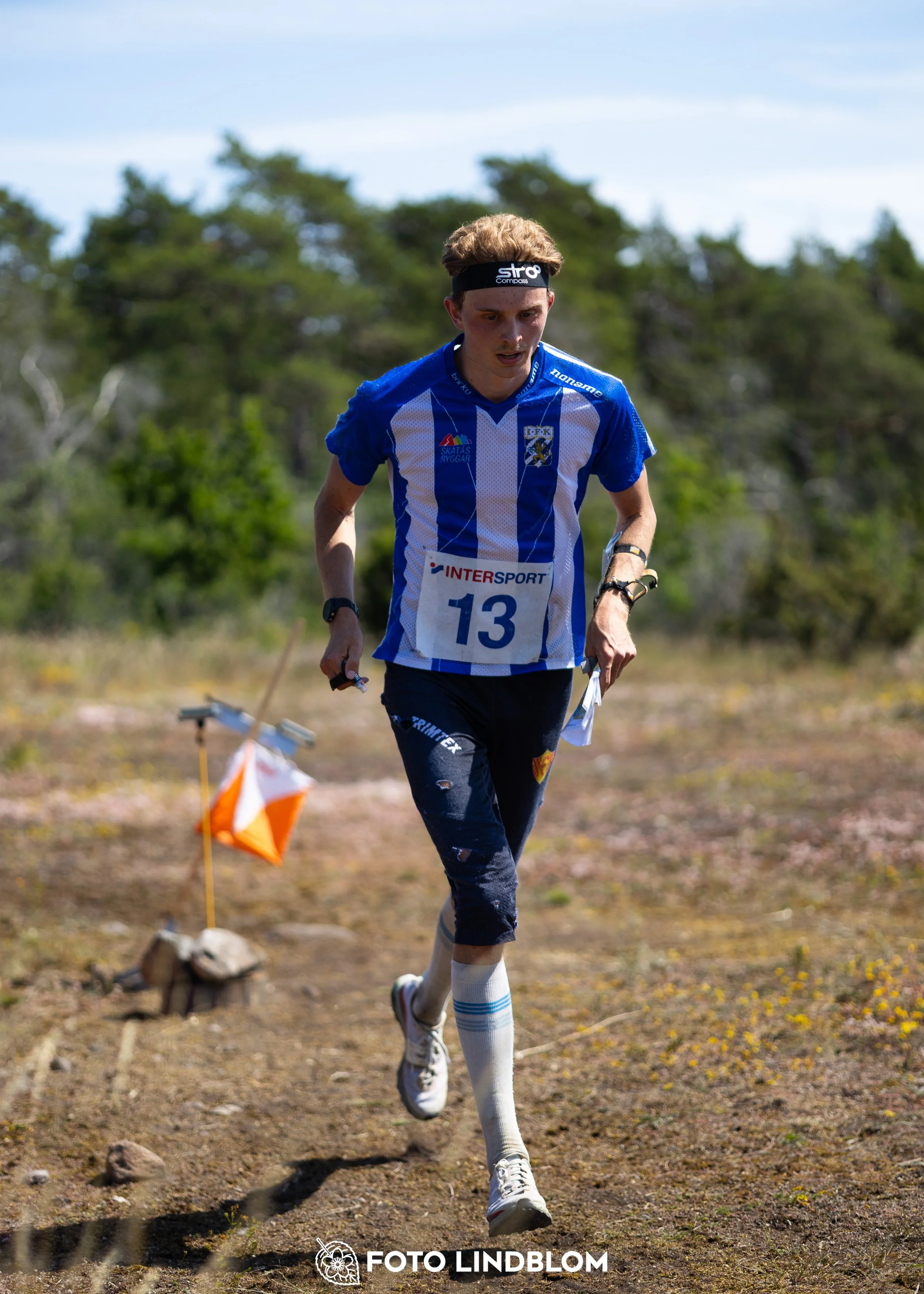 A picture from the Gotlands 3-Dagars orienteering competition