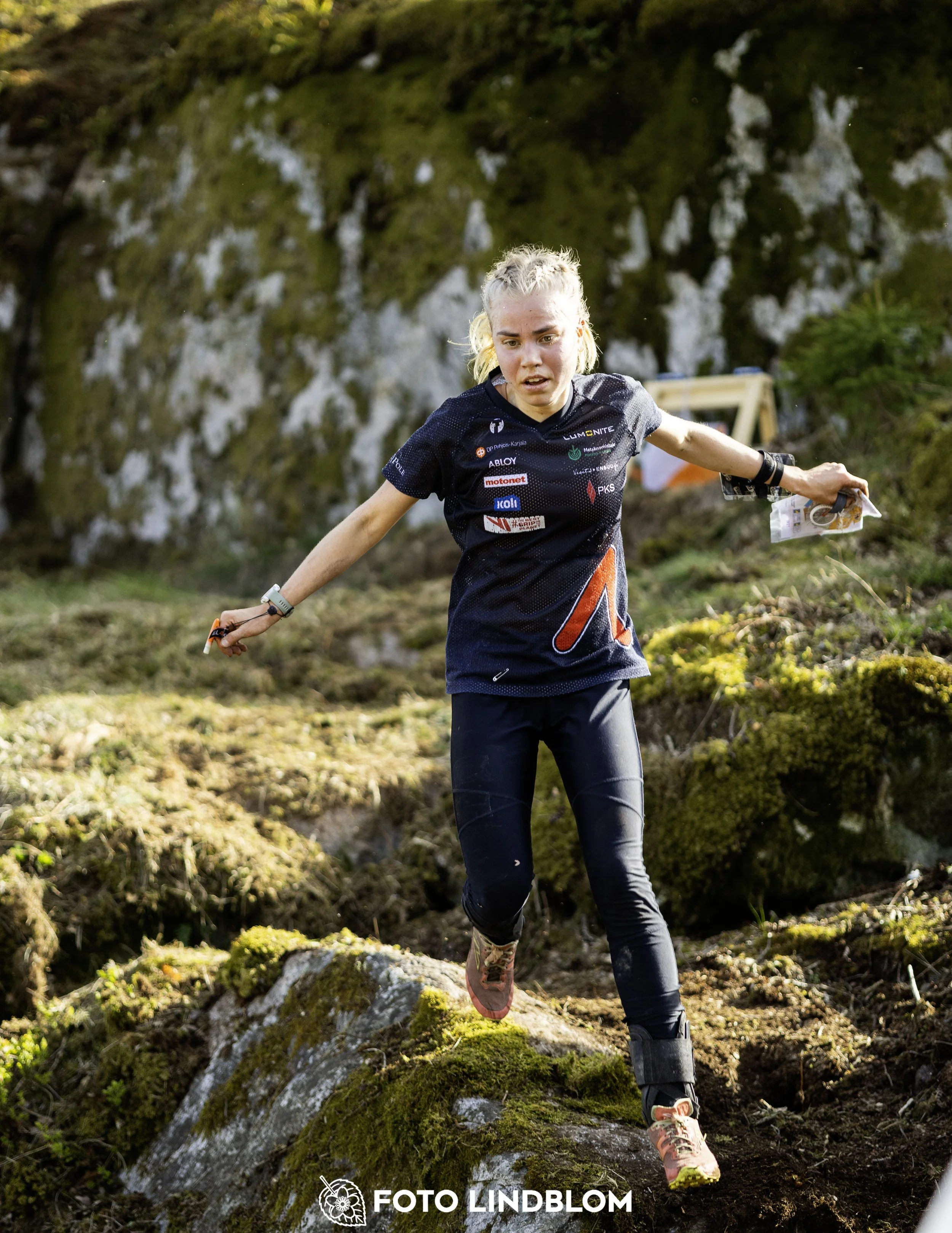 A picture from the third stage of the Swedish League orienteering competition