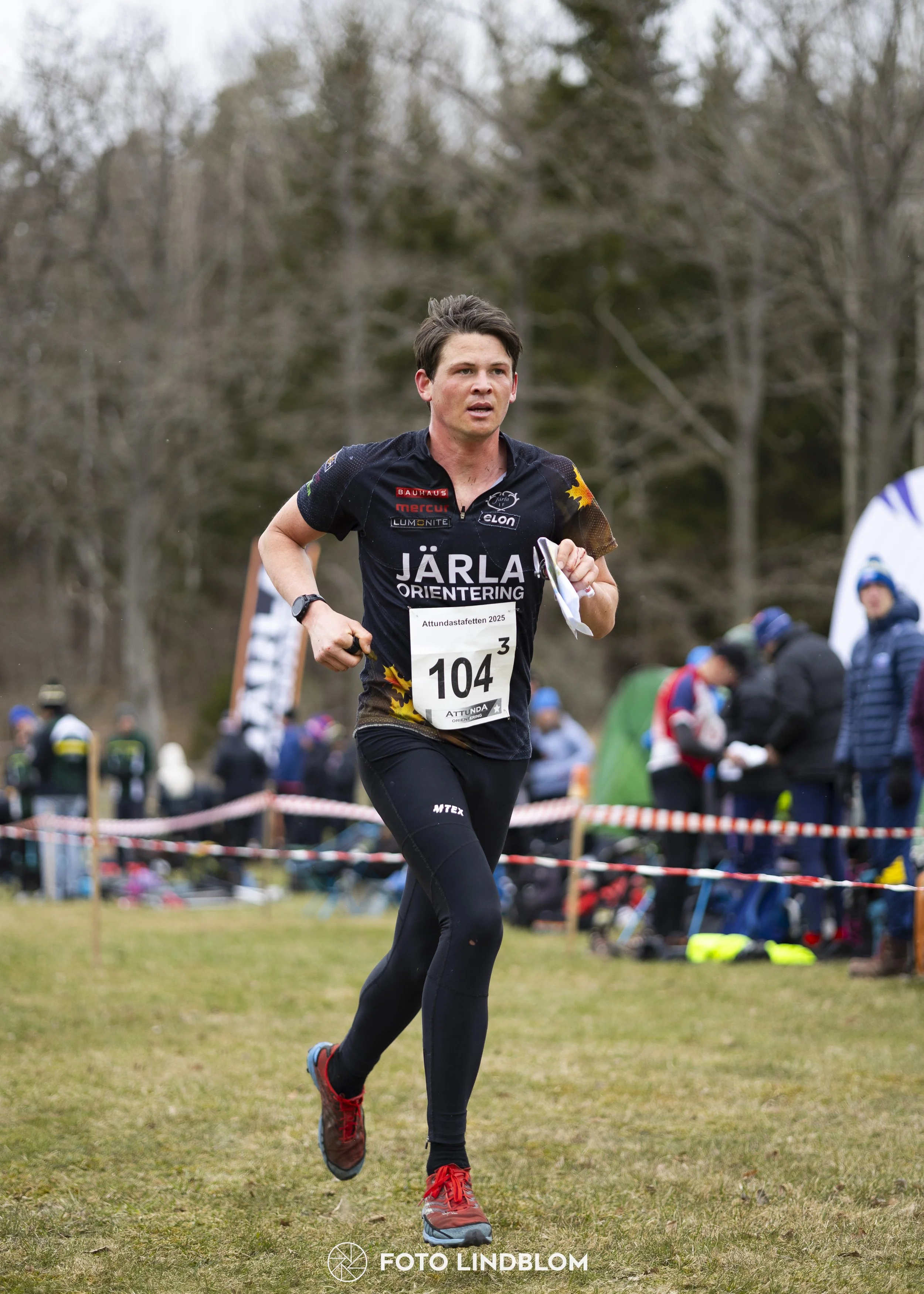 A picture from the orienteering relay competition "Attundastafetten"
