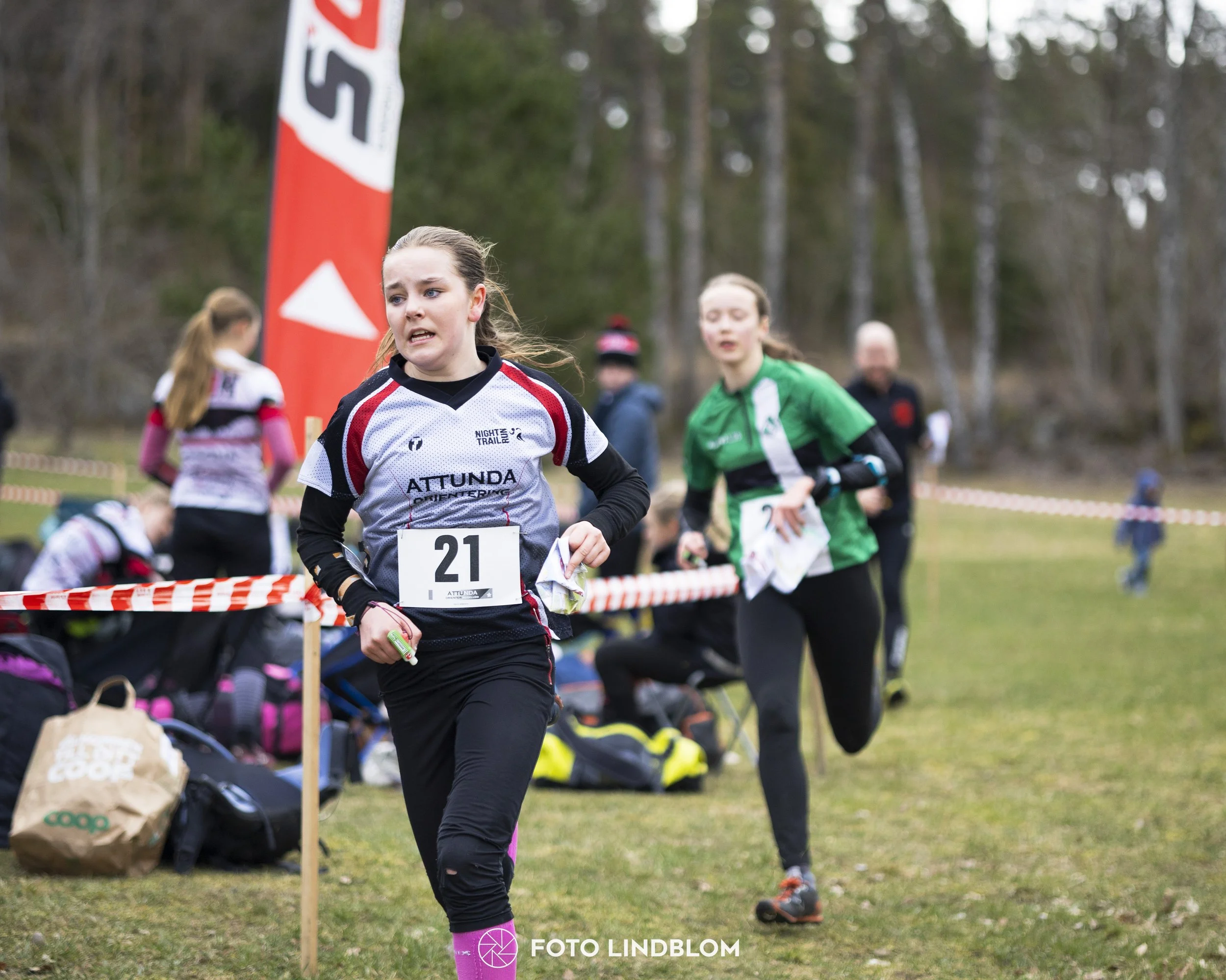 A picture from the orienteering competition "Attunda Medeln"