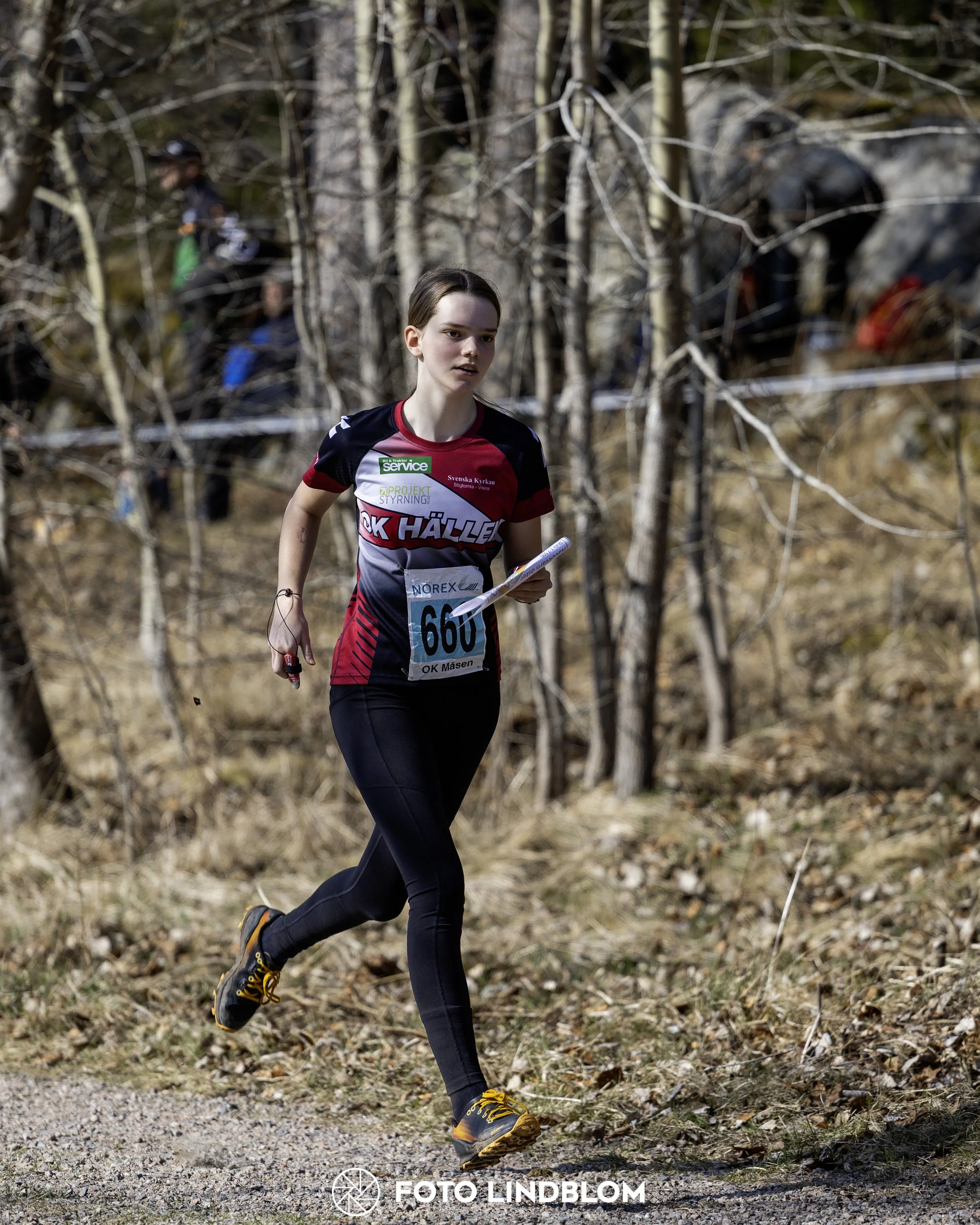 A picture from the orienteering relay competition "Måsen Staffeten"