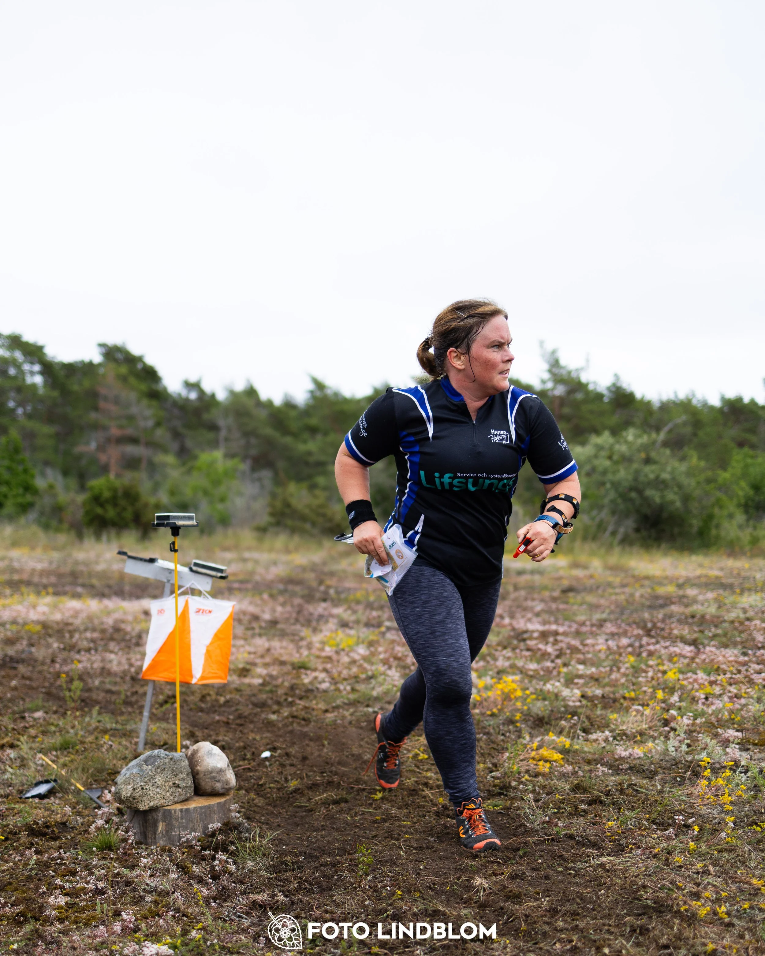 A picture from the Gotlands 3-Dagars orienteering competition