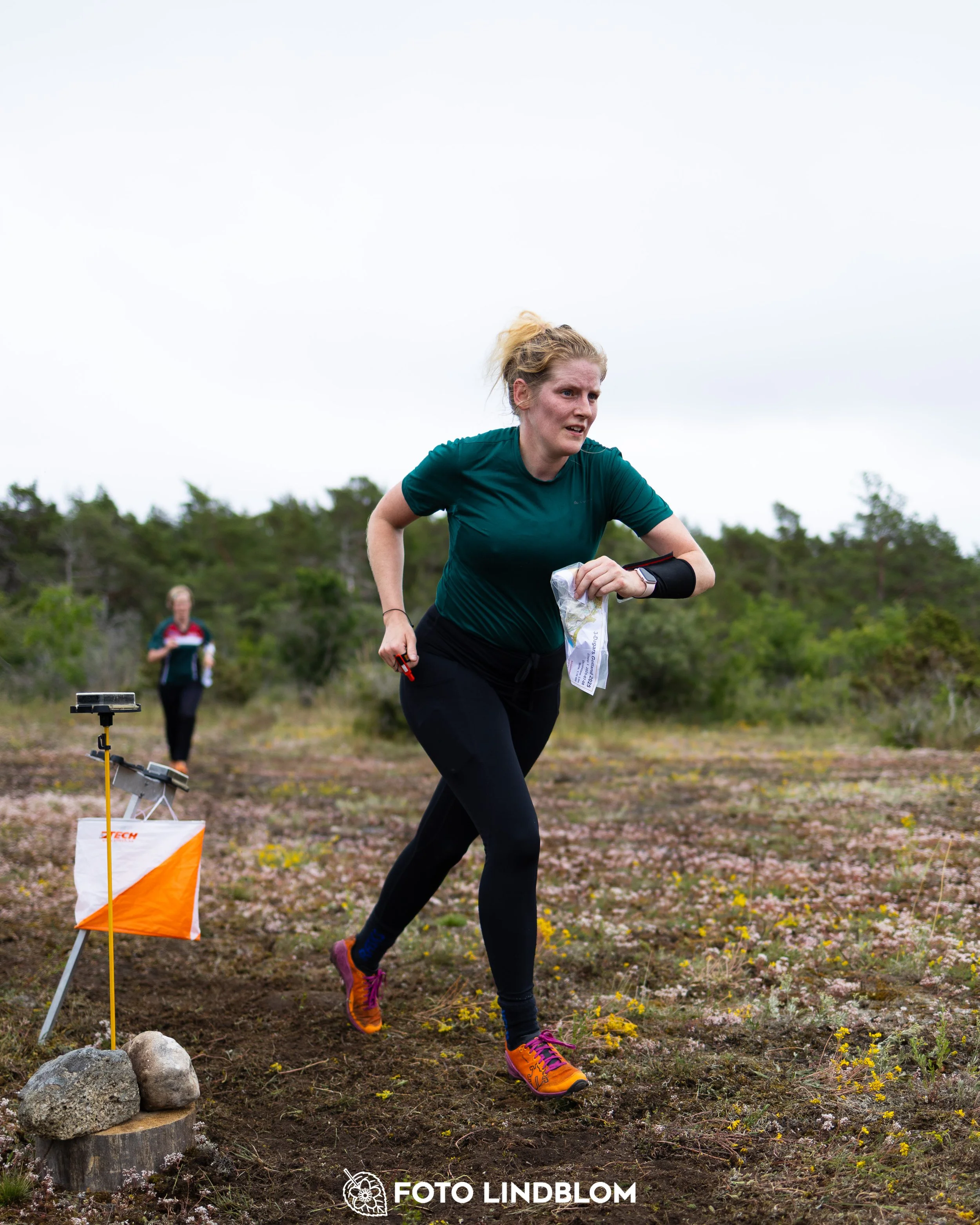 A picture from the Gotlands 3-Dagars orienteering competition