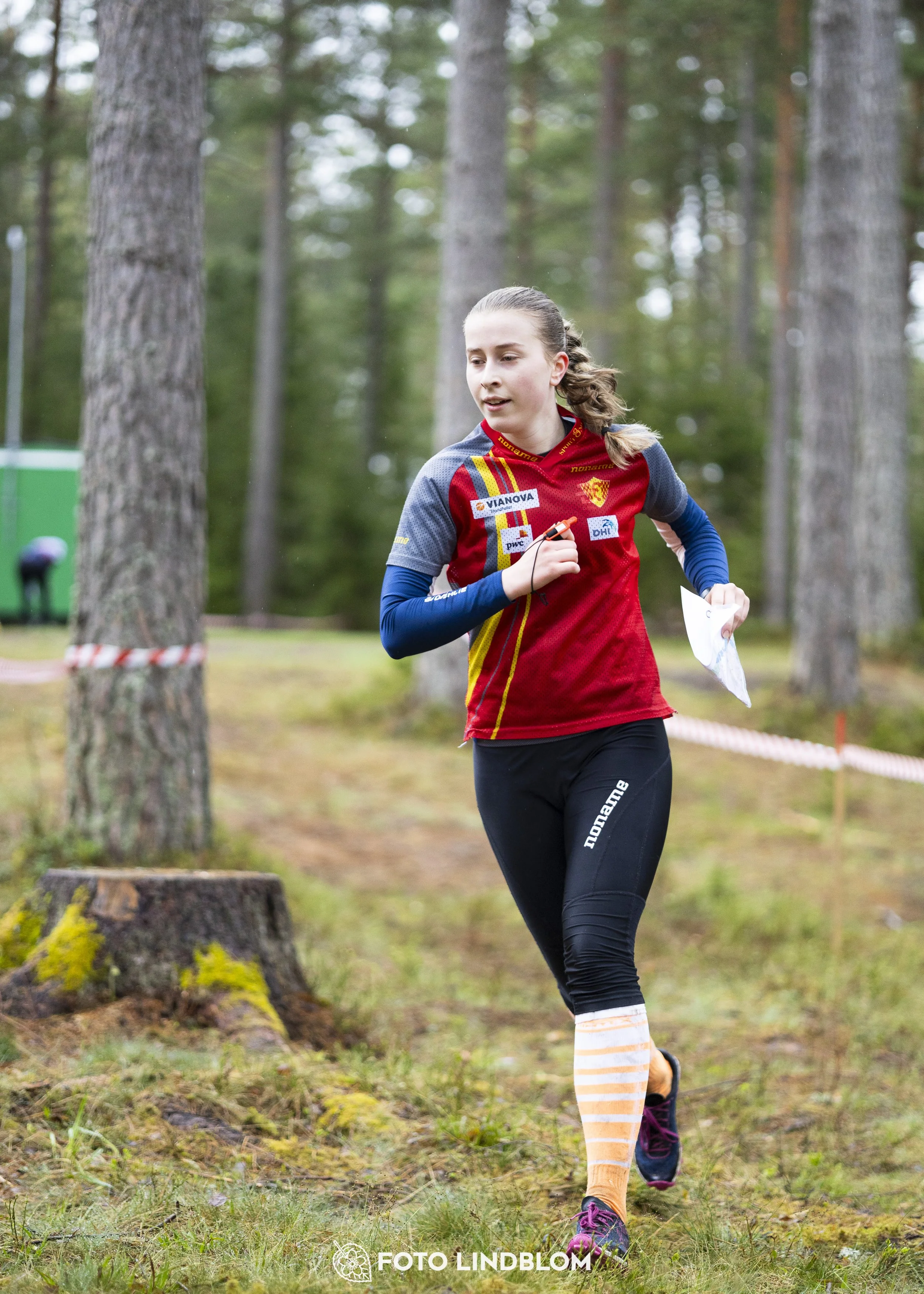 A picture from the orienteering competition "Prästtomtadubbeln"