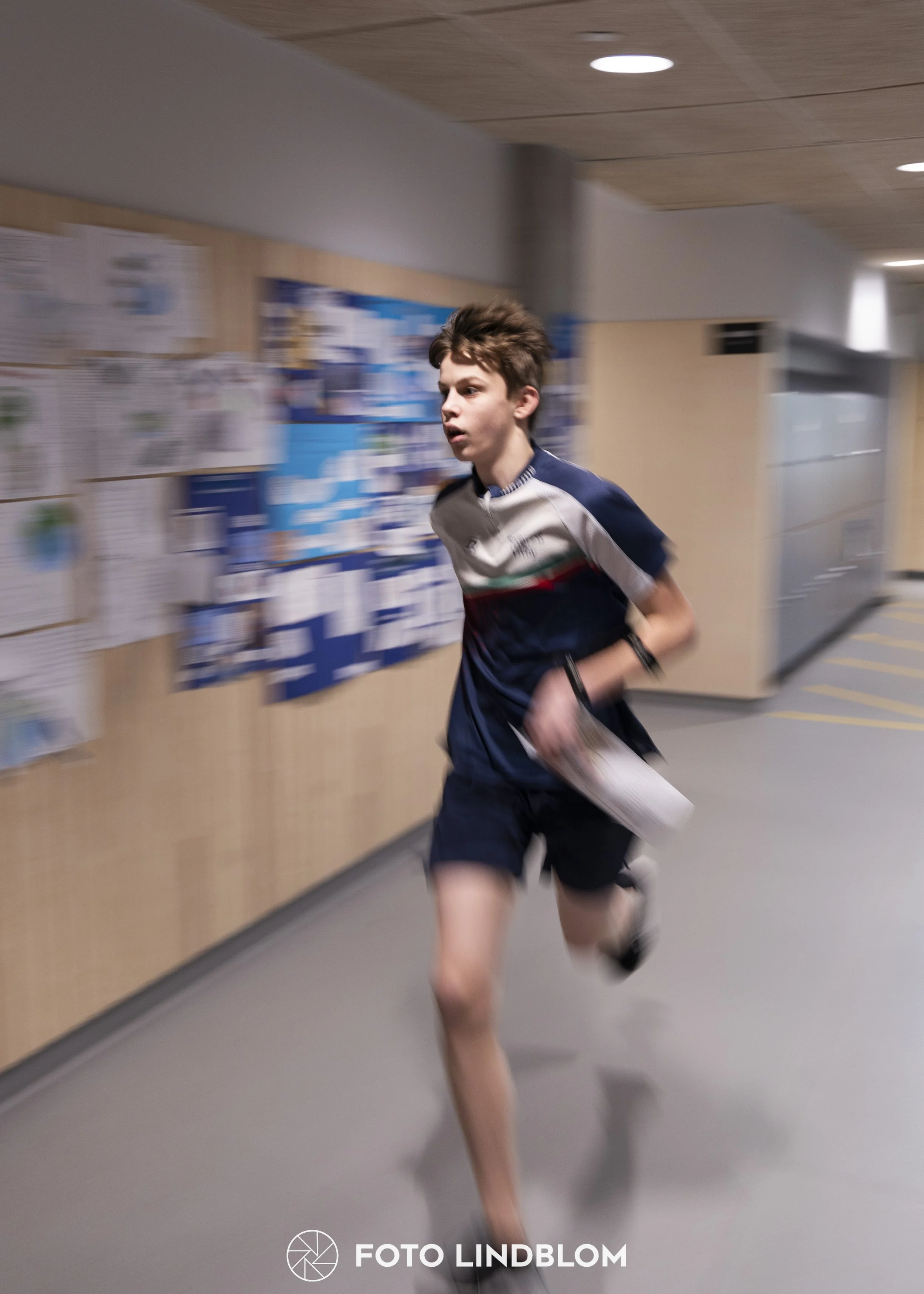 A picture from the orienteering indoor competition "Stockholm Indoor Cup"