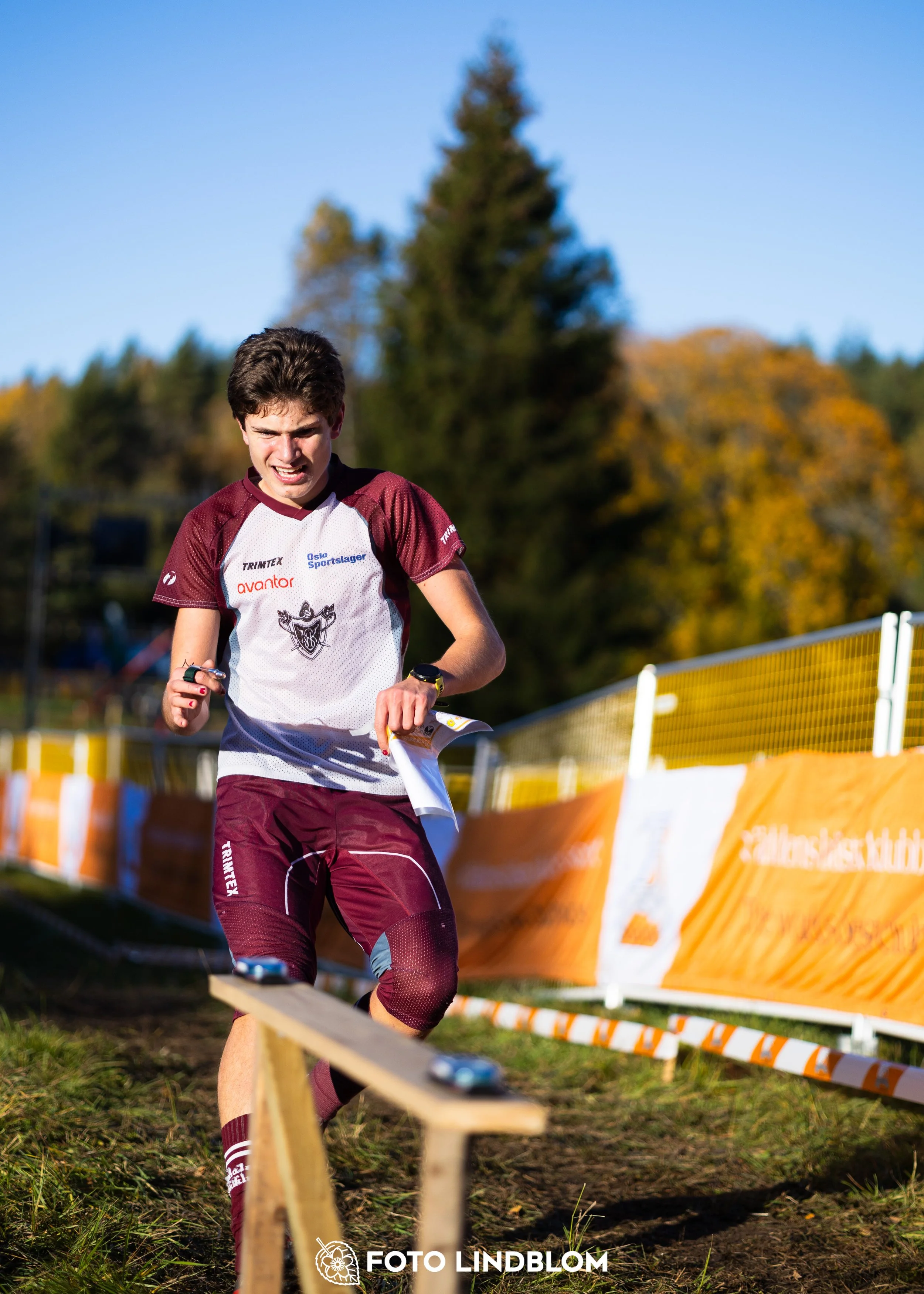 A picture from the 25-Manna orienteering event taken by Foto Lindblom