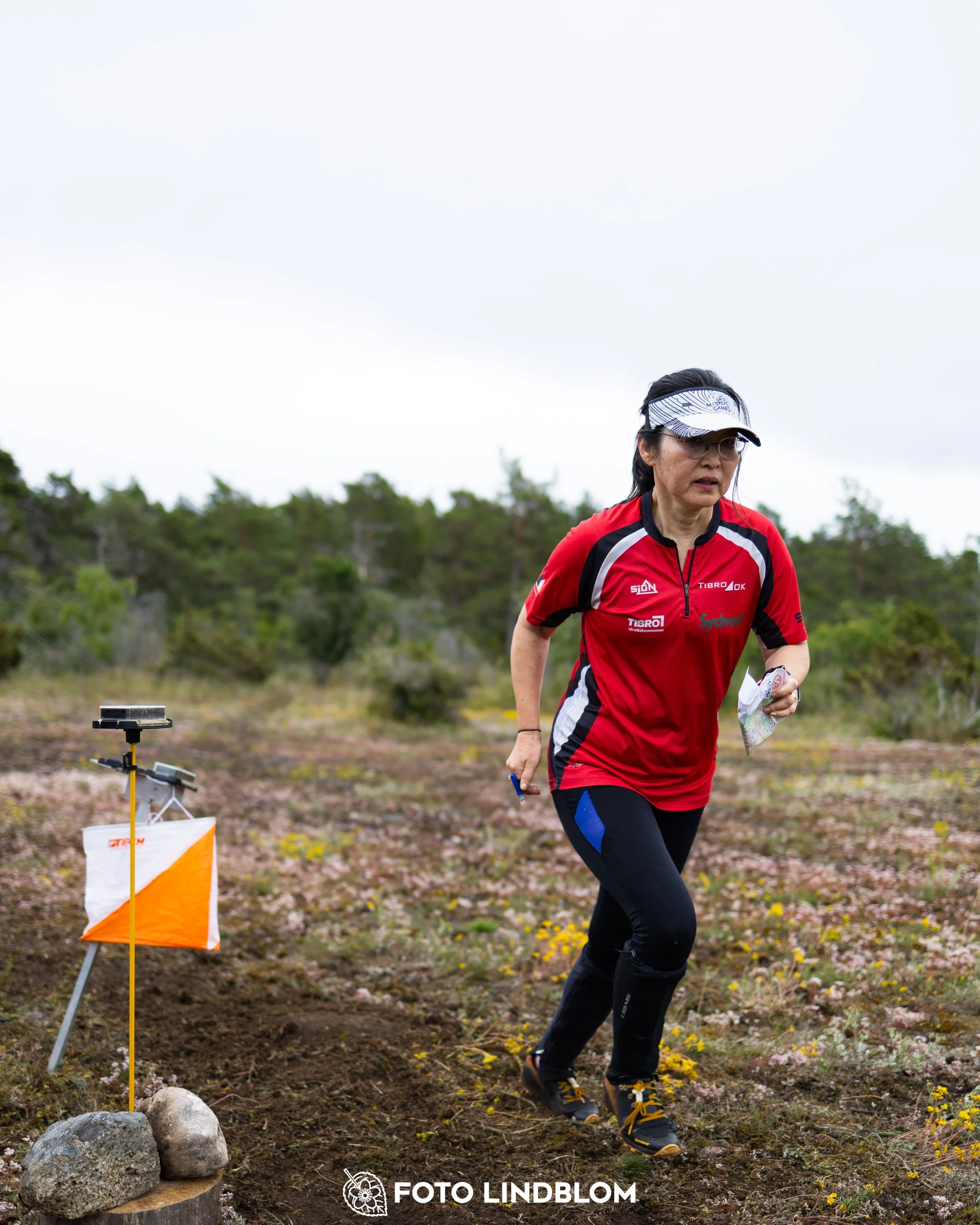 A picture from the Gotlands 3-Dagars orienteering competition