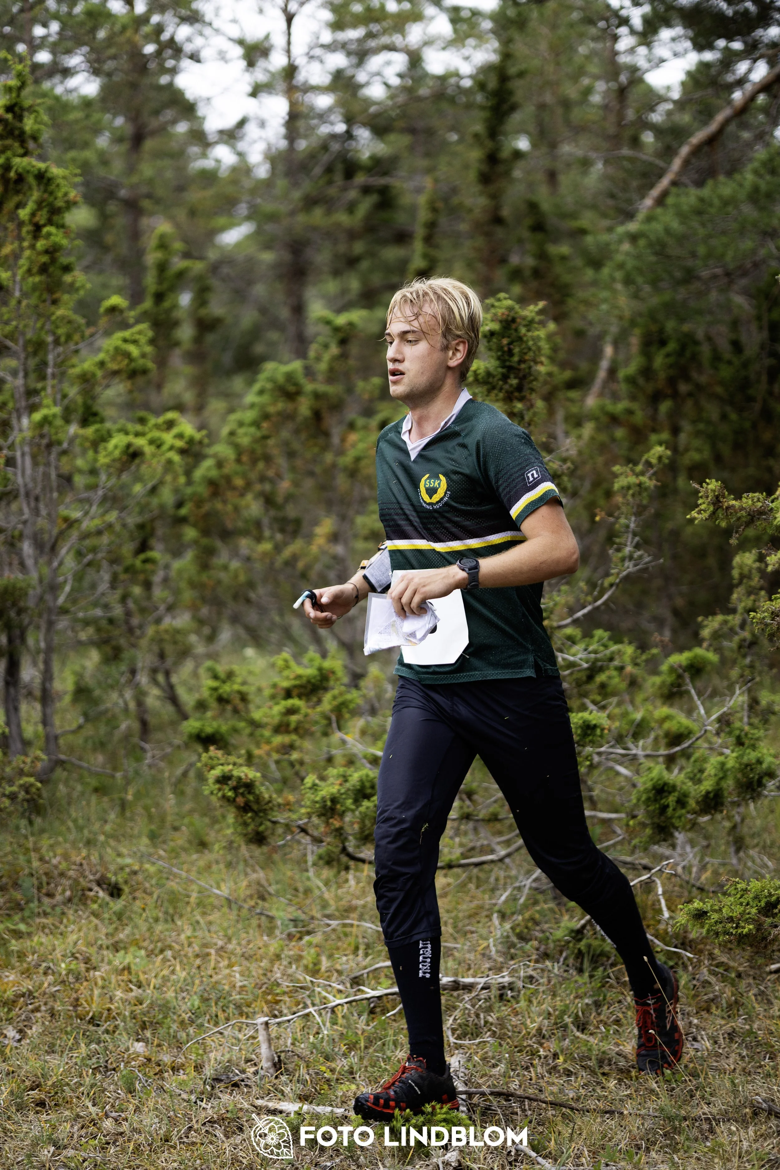A picture from the Gotlands 2-Dagars orienteering competition
