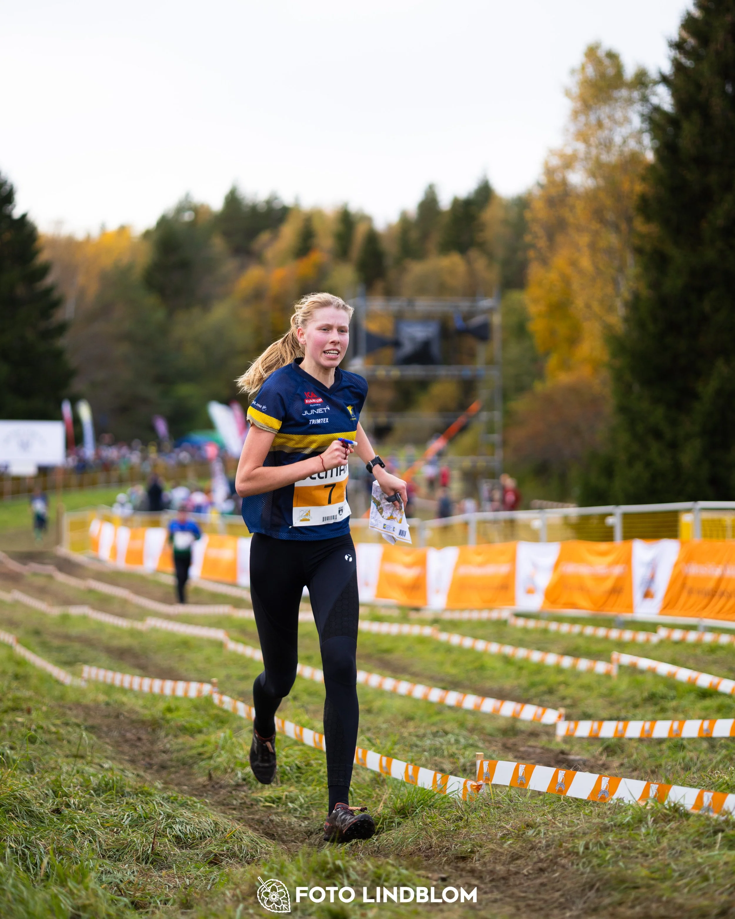 A picture from the 25-Manna orienteering event taken by Foto Lindblom