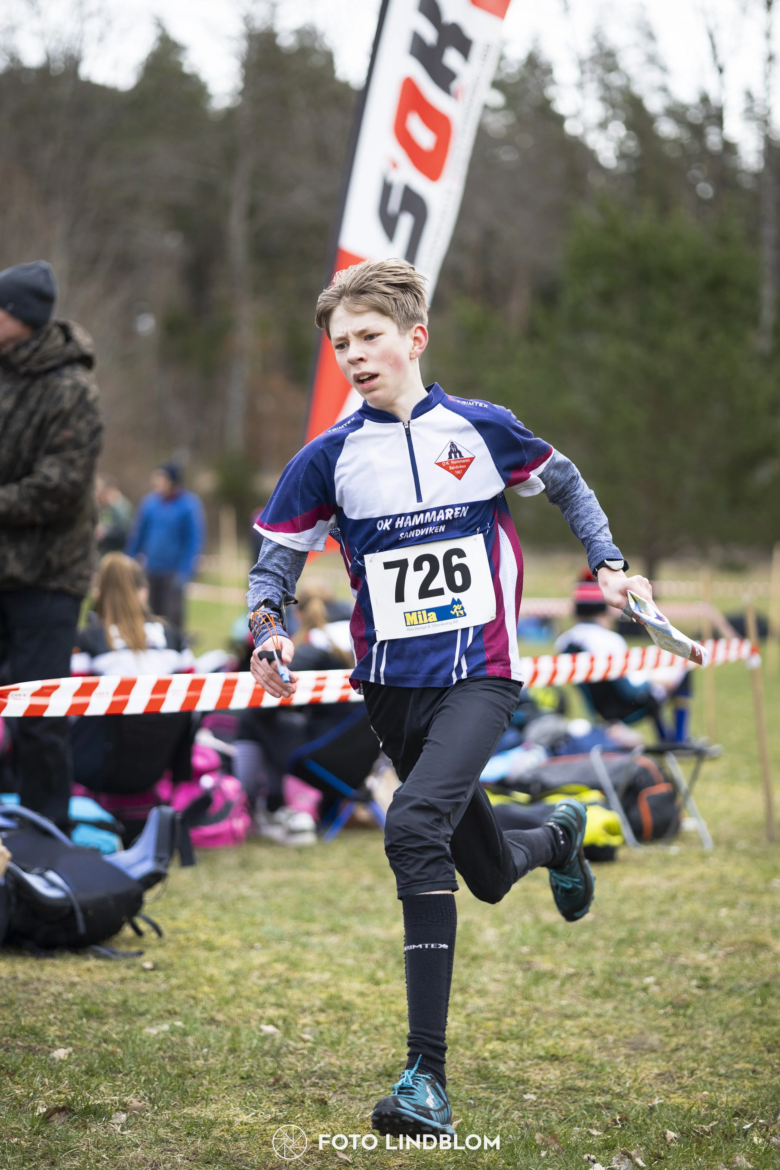 A picture from the orienteering competition "Attunda Medeln"