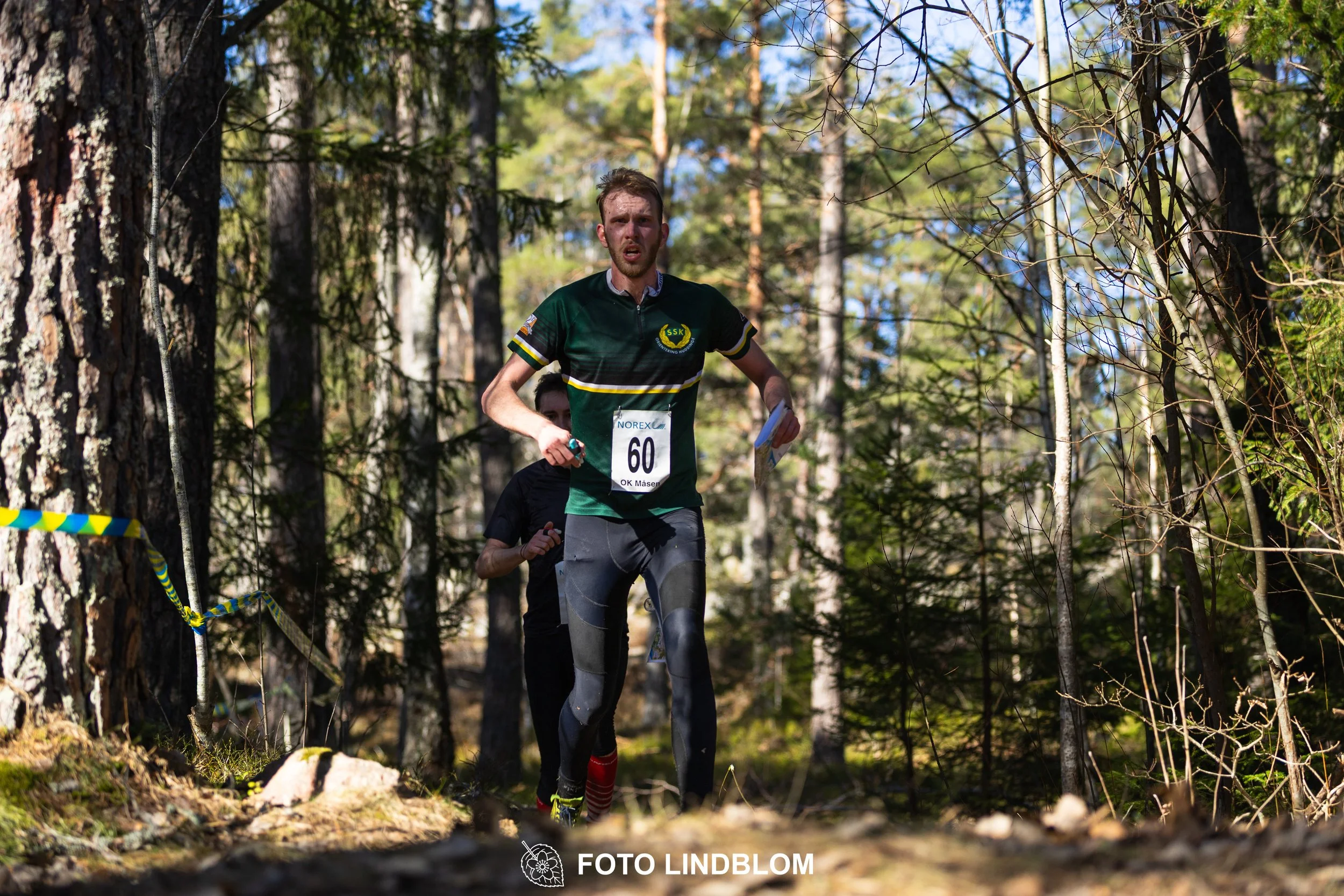 A moment from the Måsenstafetten 2026 relay event in Sweden, photographed by Foto Lindblom.