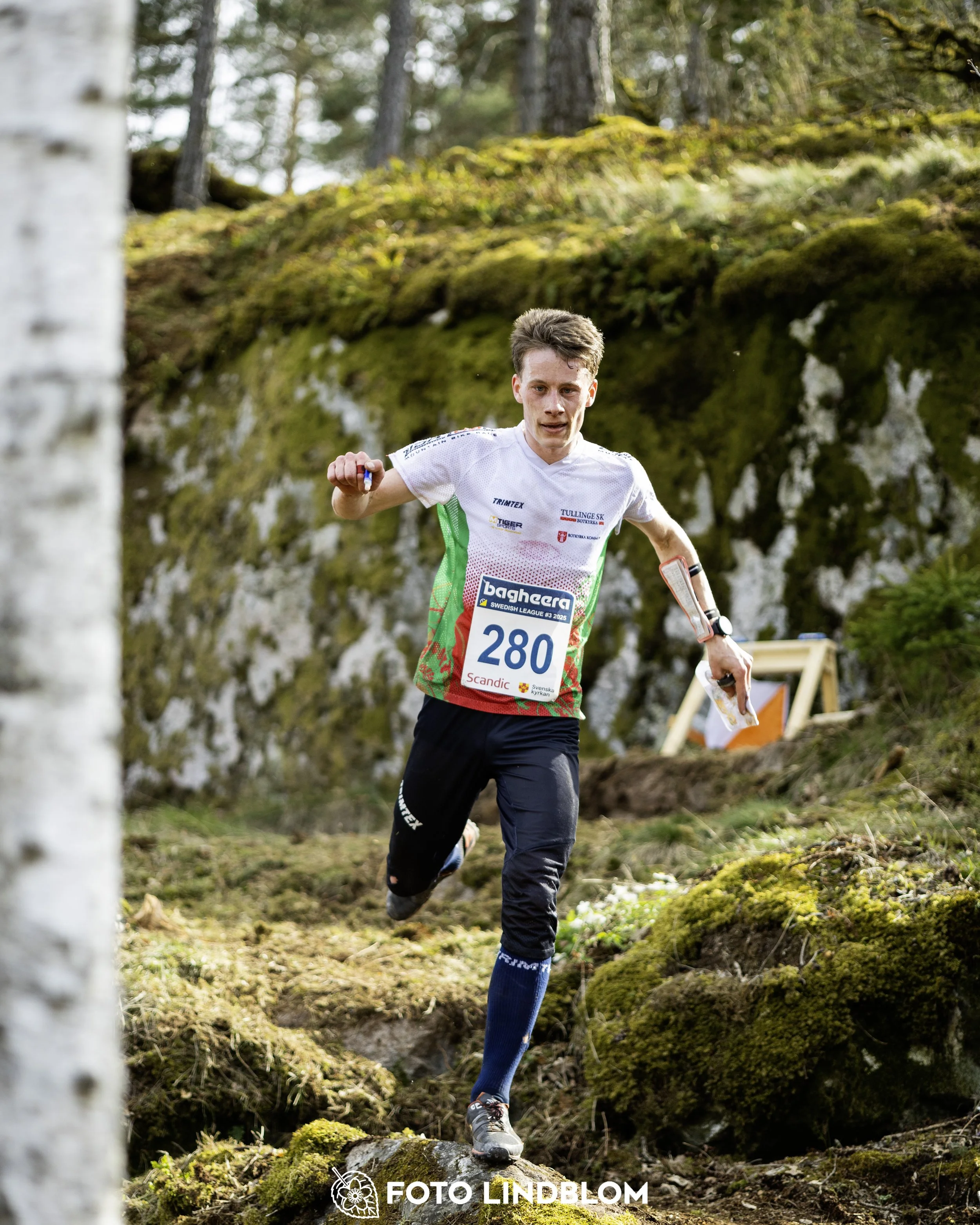 A picture from the third stage of the Swedish League orienteering competition