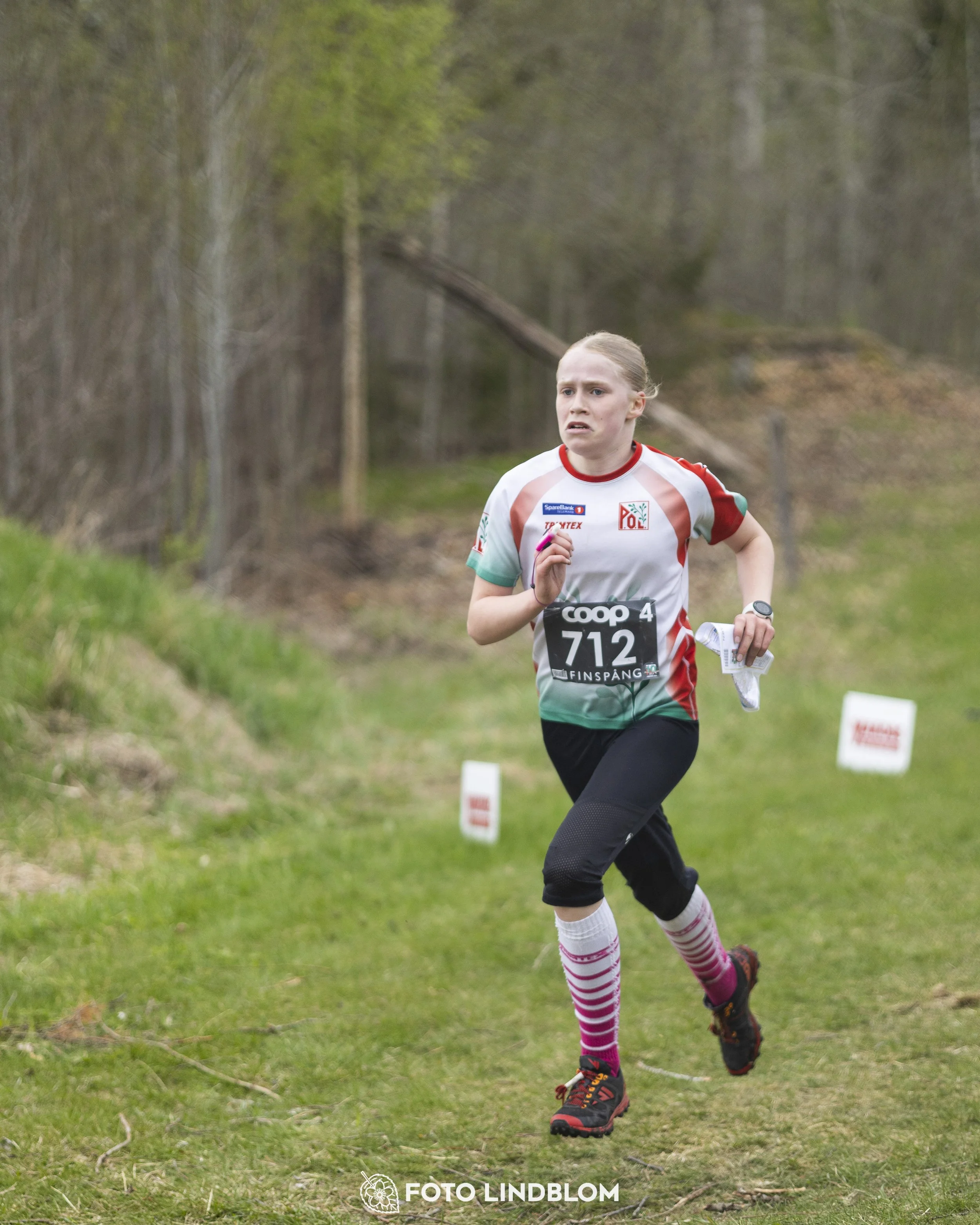 A picture from the youth relay at 10-Mila orienteering competition