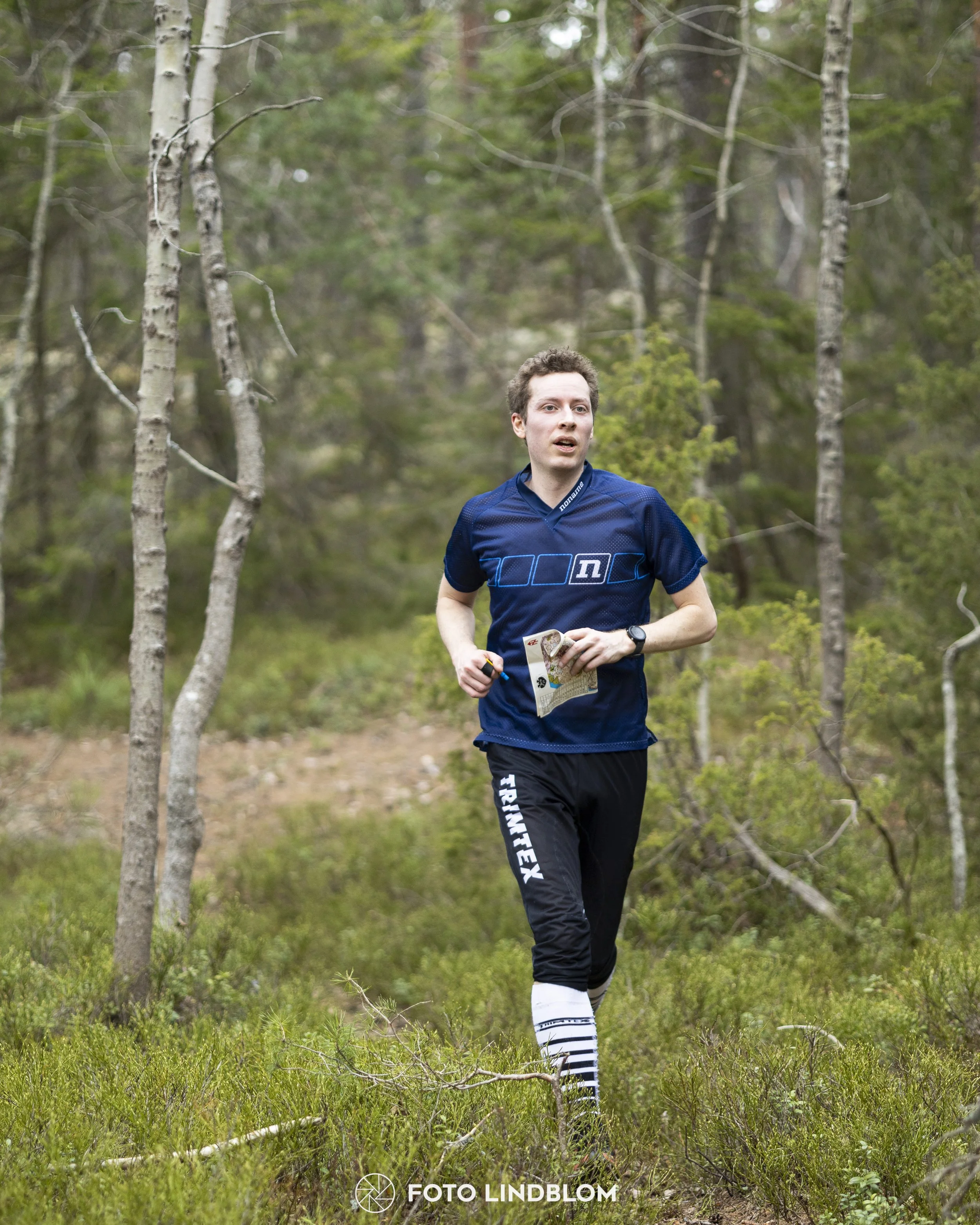 A picture from the orienteering competition "Orminge Medeln"