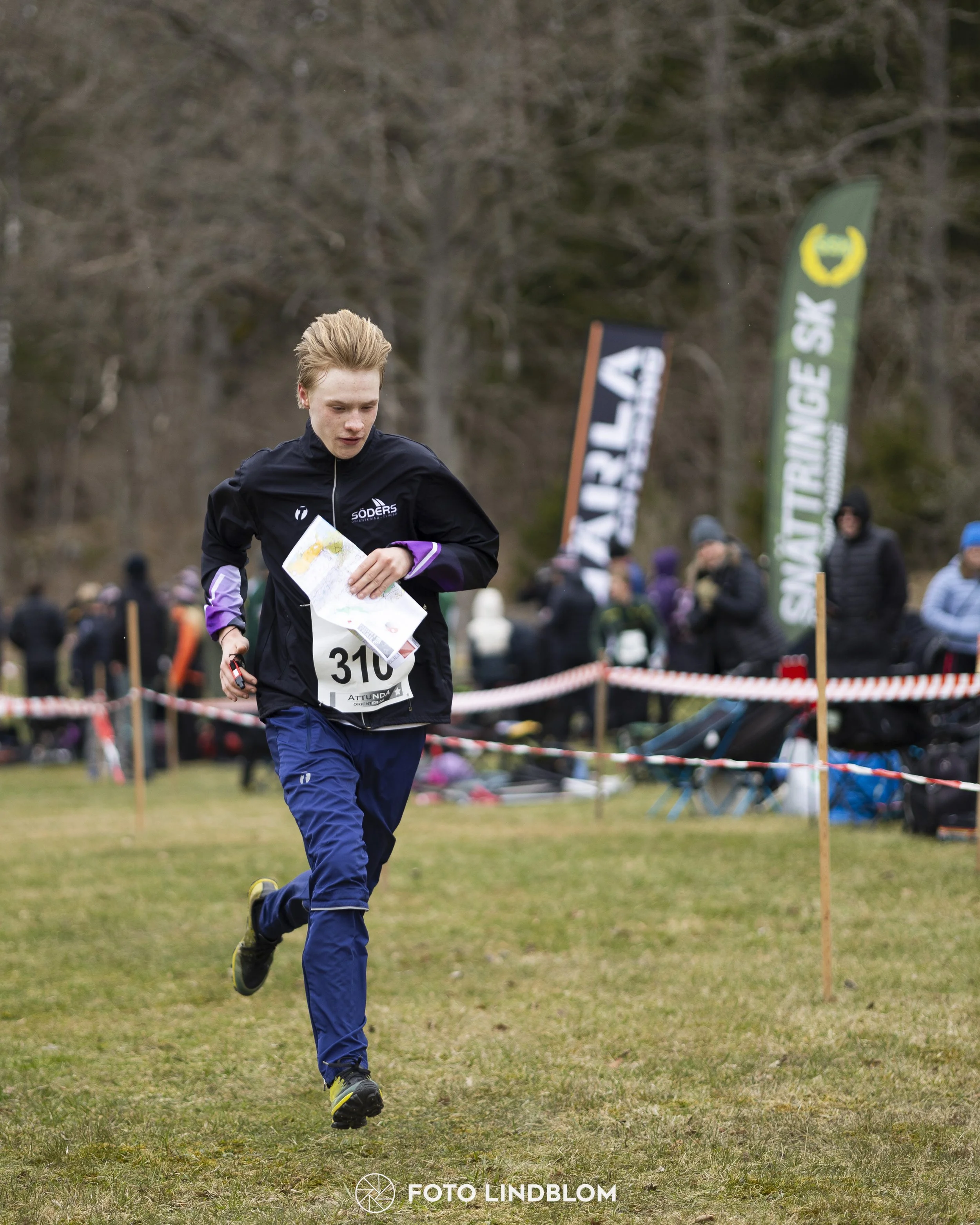A picture from the orienteering relay competition "Attundastafetten"