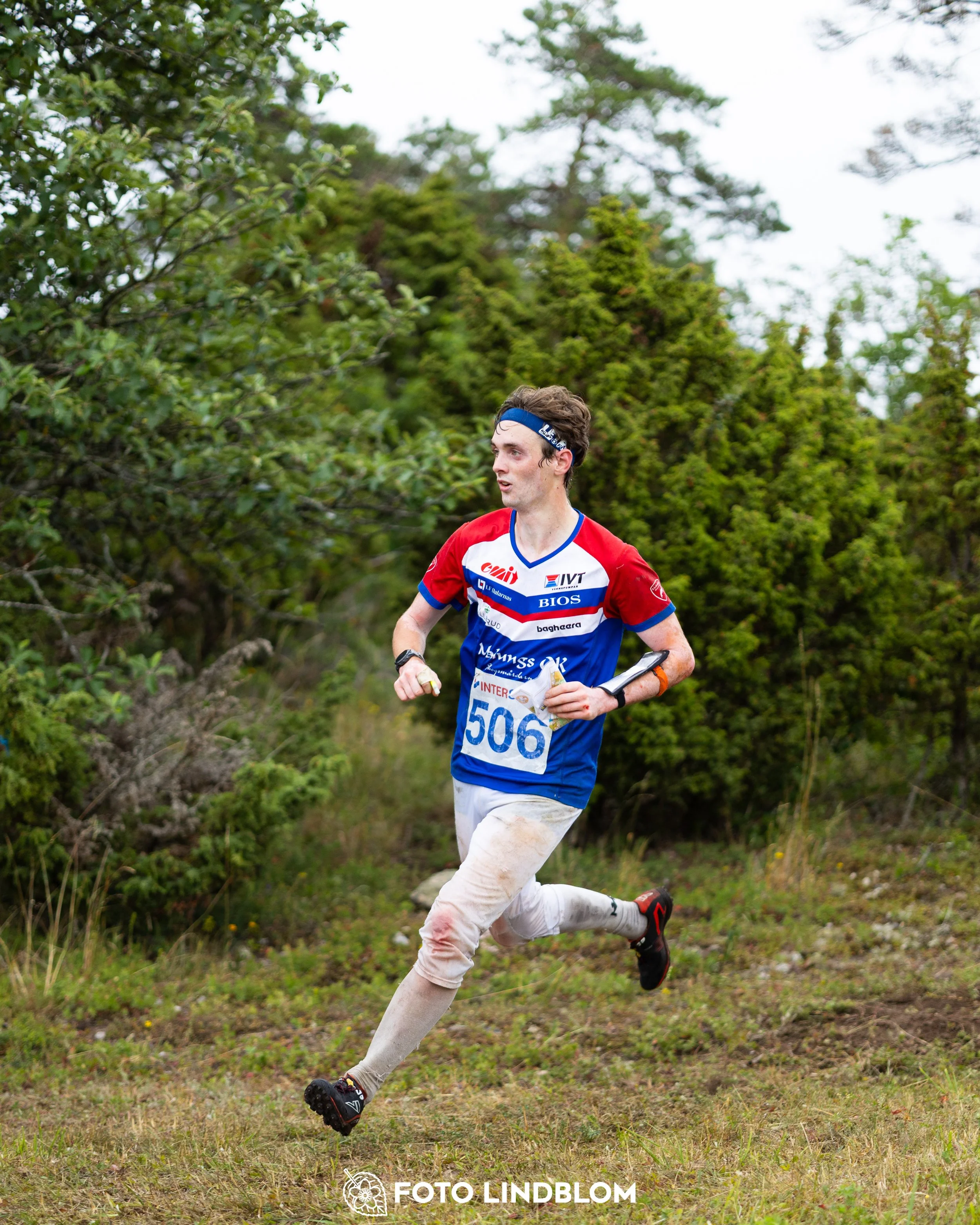 A picture from the Gotlands 3-Dagars orienteering competition