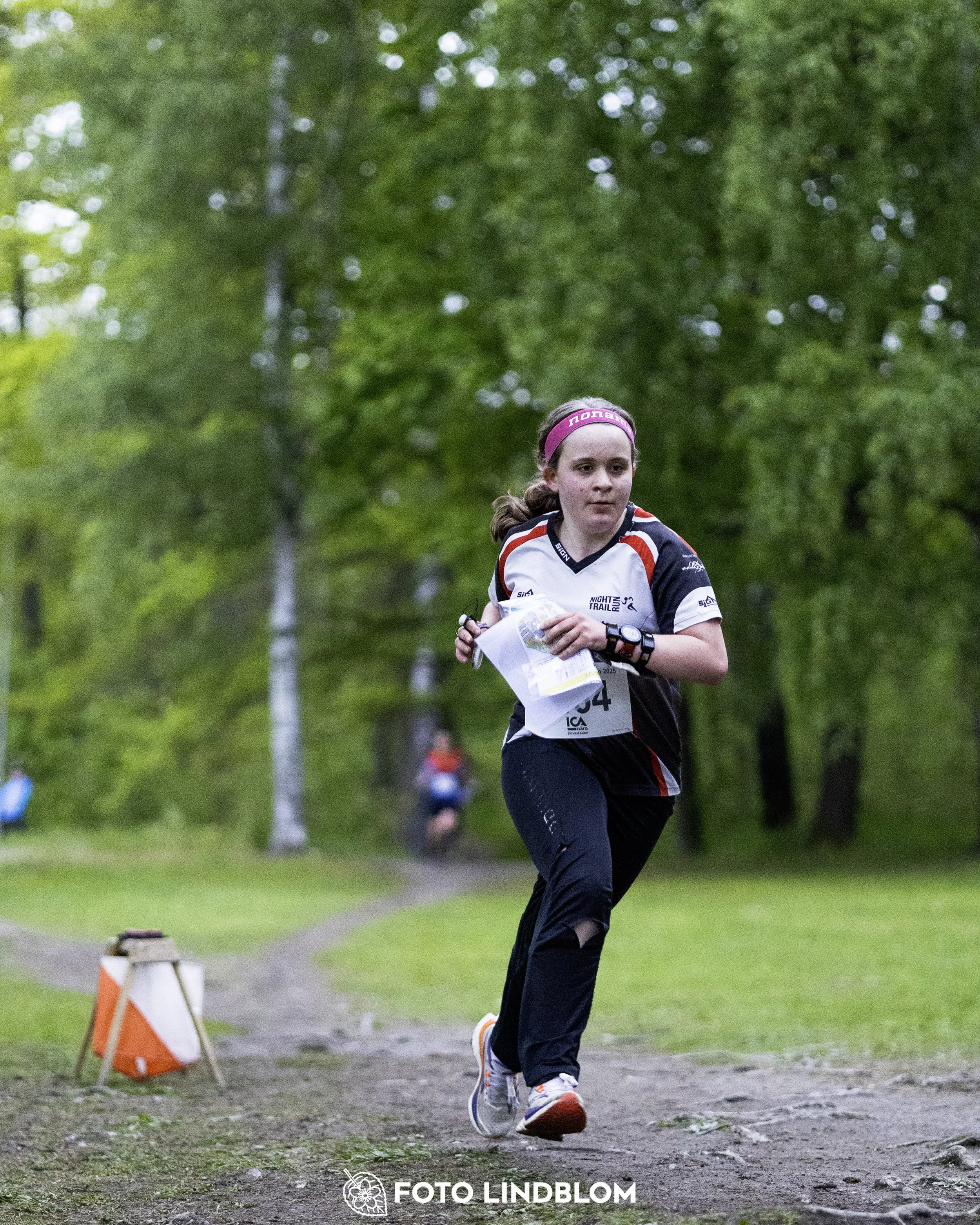 A picture from the secund stage of the Stockholm City Cup sprint orienteering competition