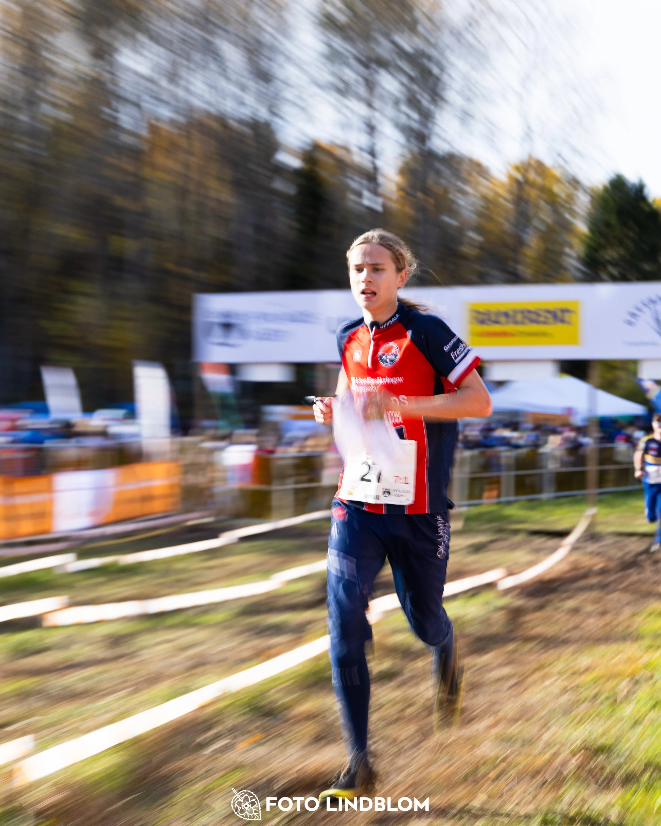 A picture from the 25-Manna orienteering event taken by Foto Lindblom