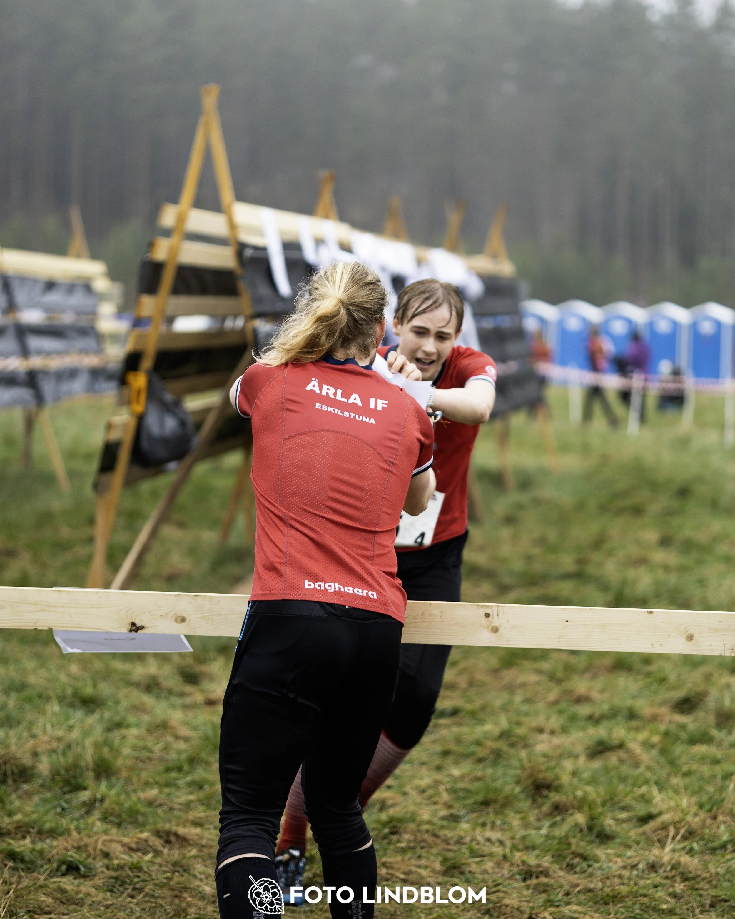 A picture from the orienteering relay competition "Stigtomtakavlen"