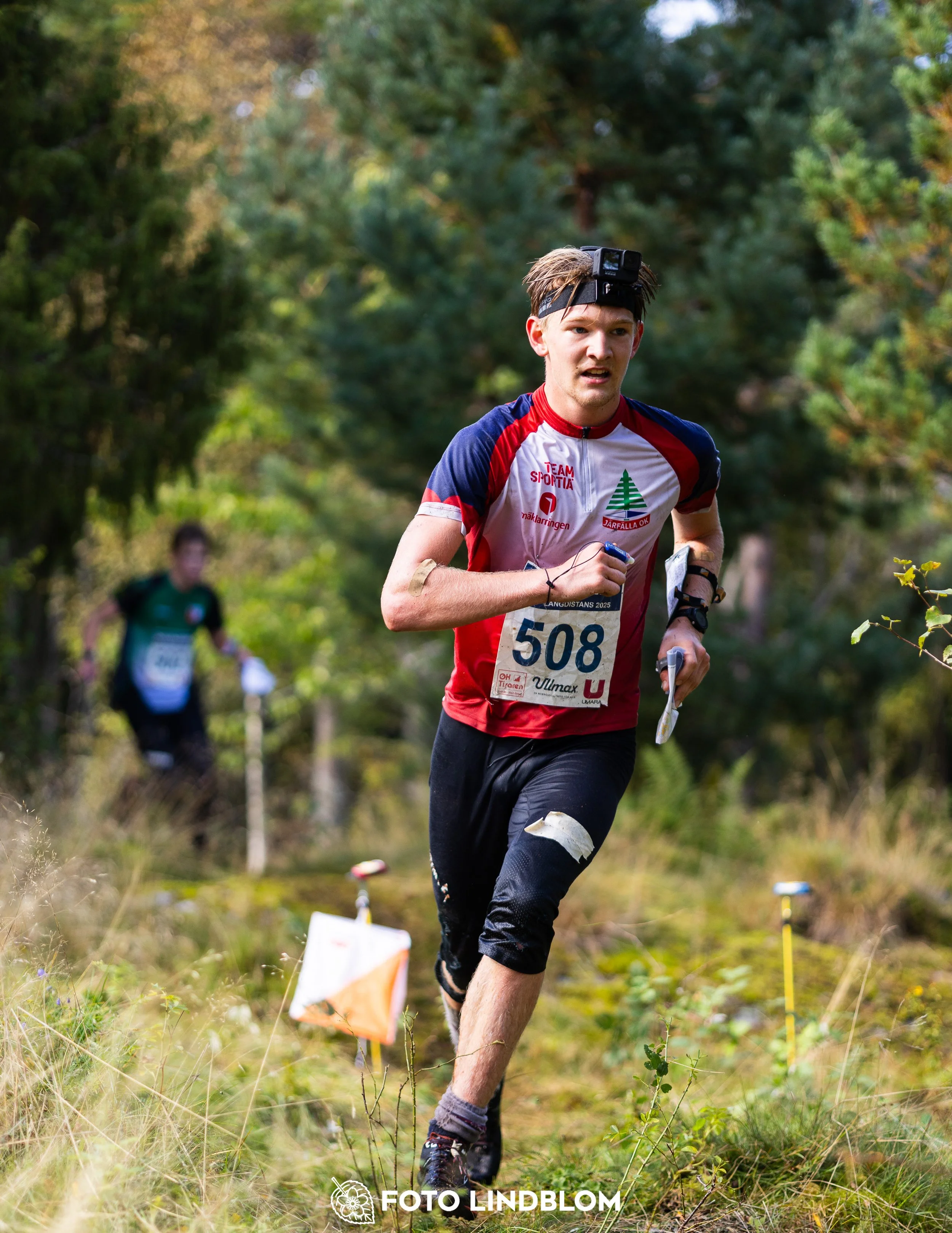 A picture from the Swedish national championship in long distance orienteering and Swedish league race taken by Foto Lindblom