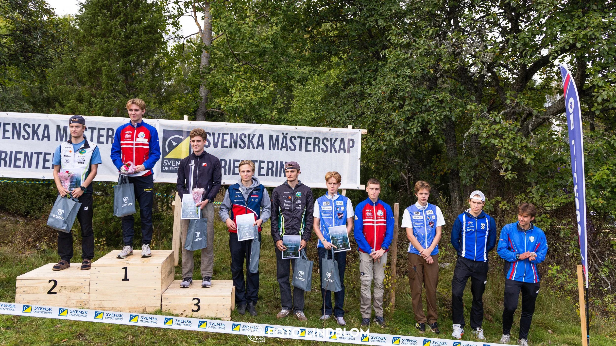 A picture from the Swedish national championship in long distance orienteering and Swedish league race taken by Foto Lindblom