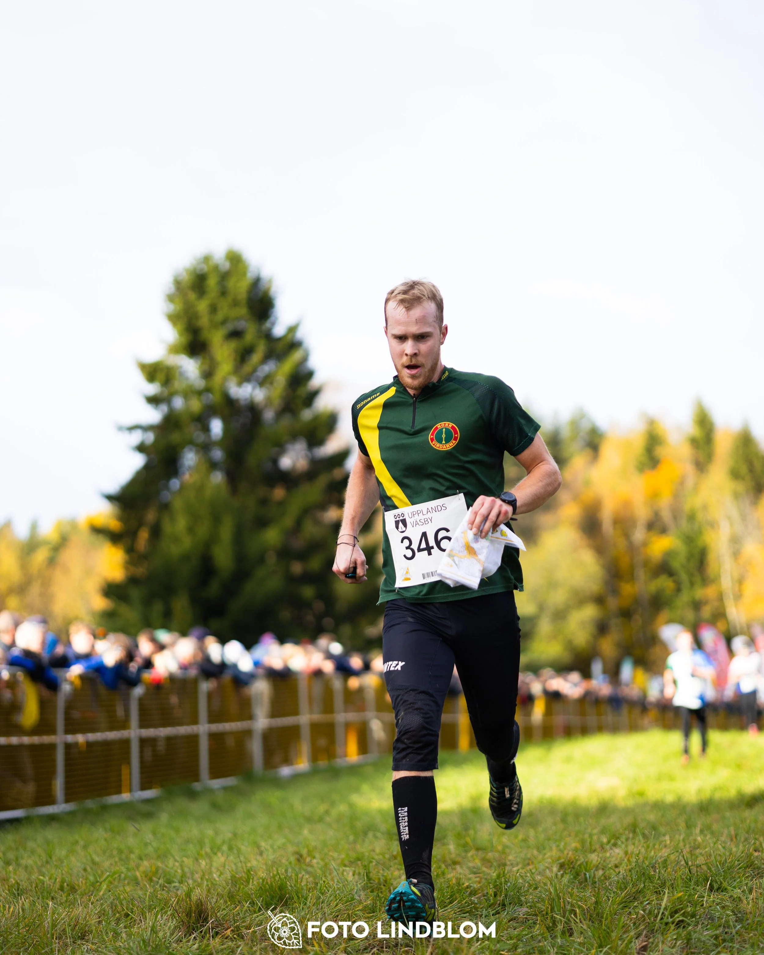 A picture from the 25-Manna orienteering event taken by Foto Lindblom