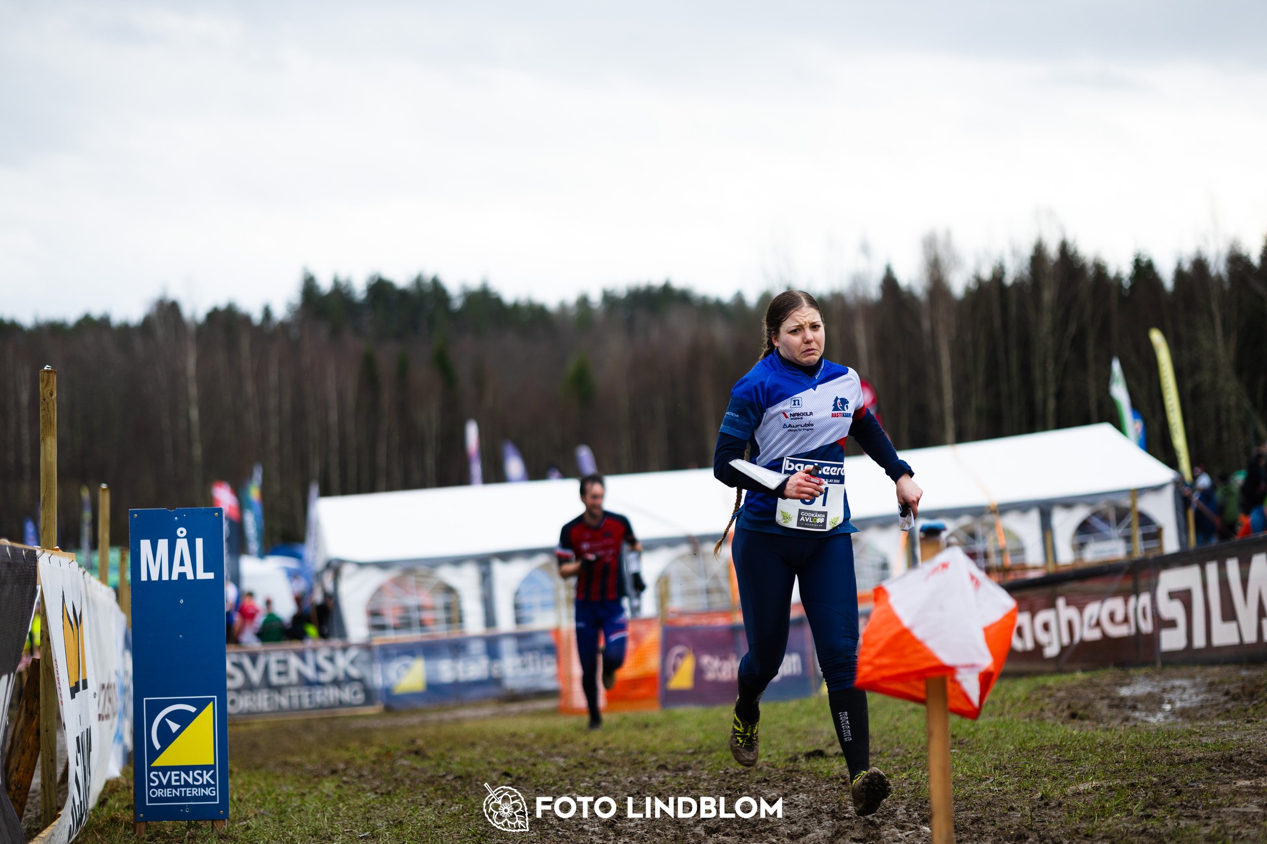 A photo from the Swedish League orienteering competition in Kolmården spring 2026, captured by Foto Lindblom.