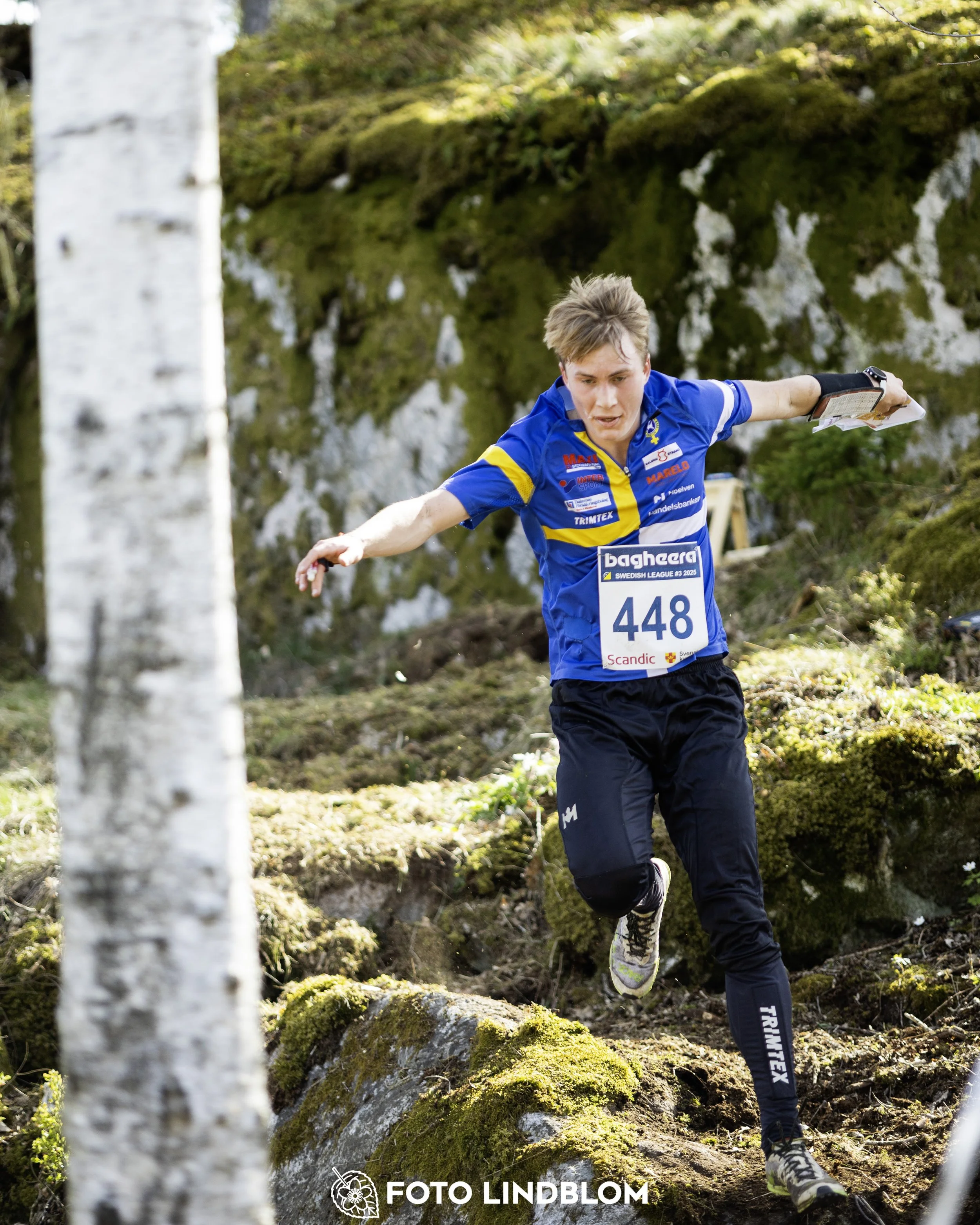 A picture from the third stage of the Swedish League orienteering competition