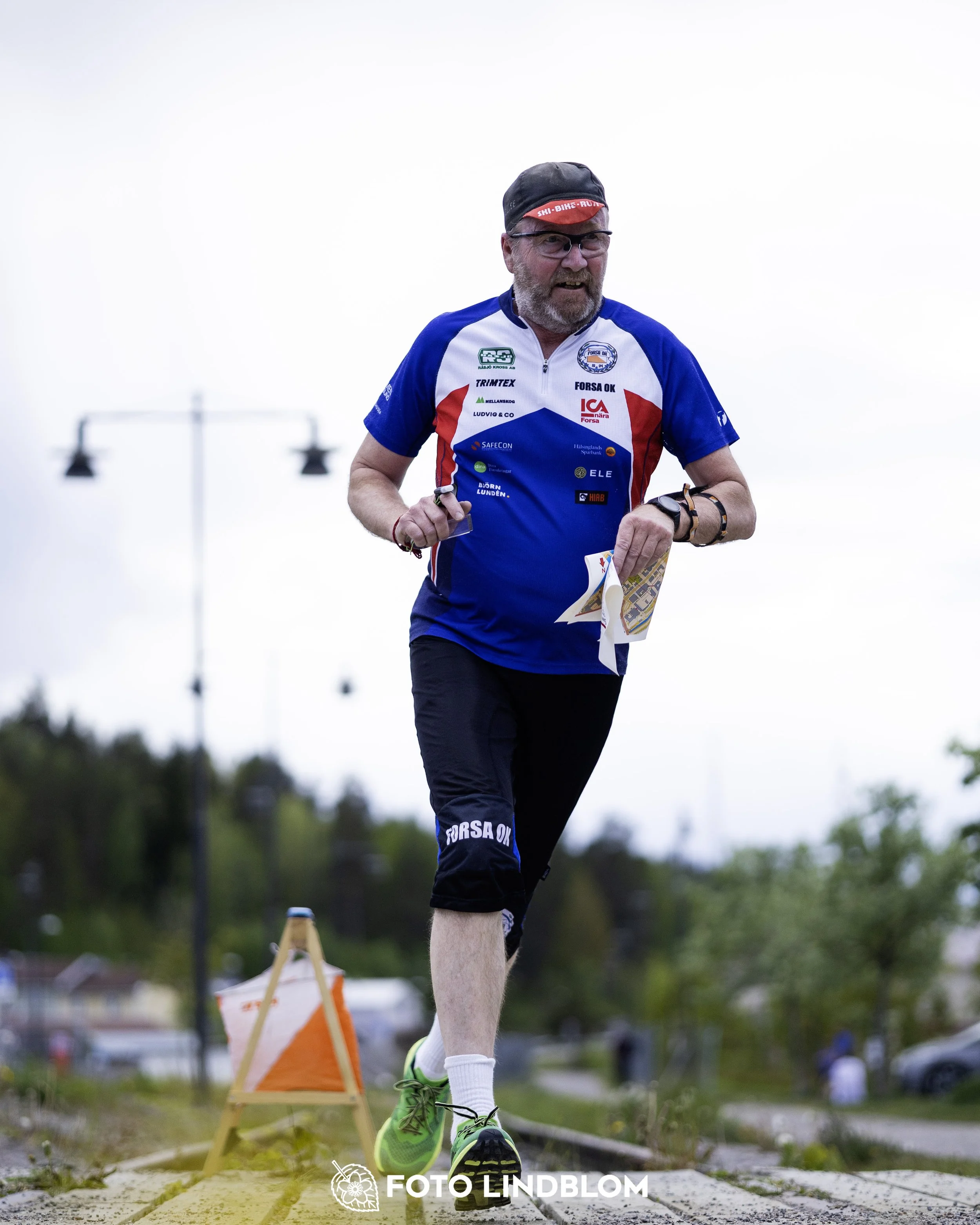 A picture from the fifth stage of the Swedish League orienteering competition