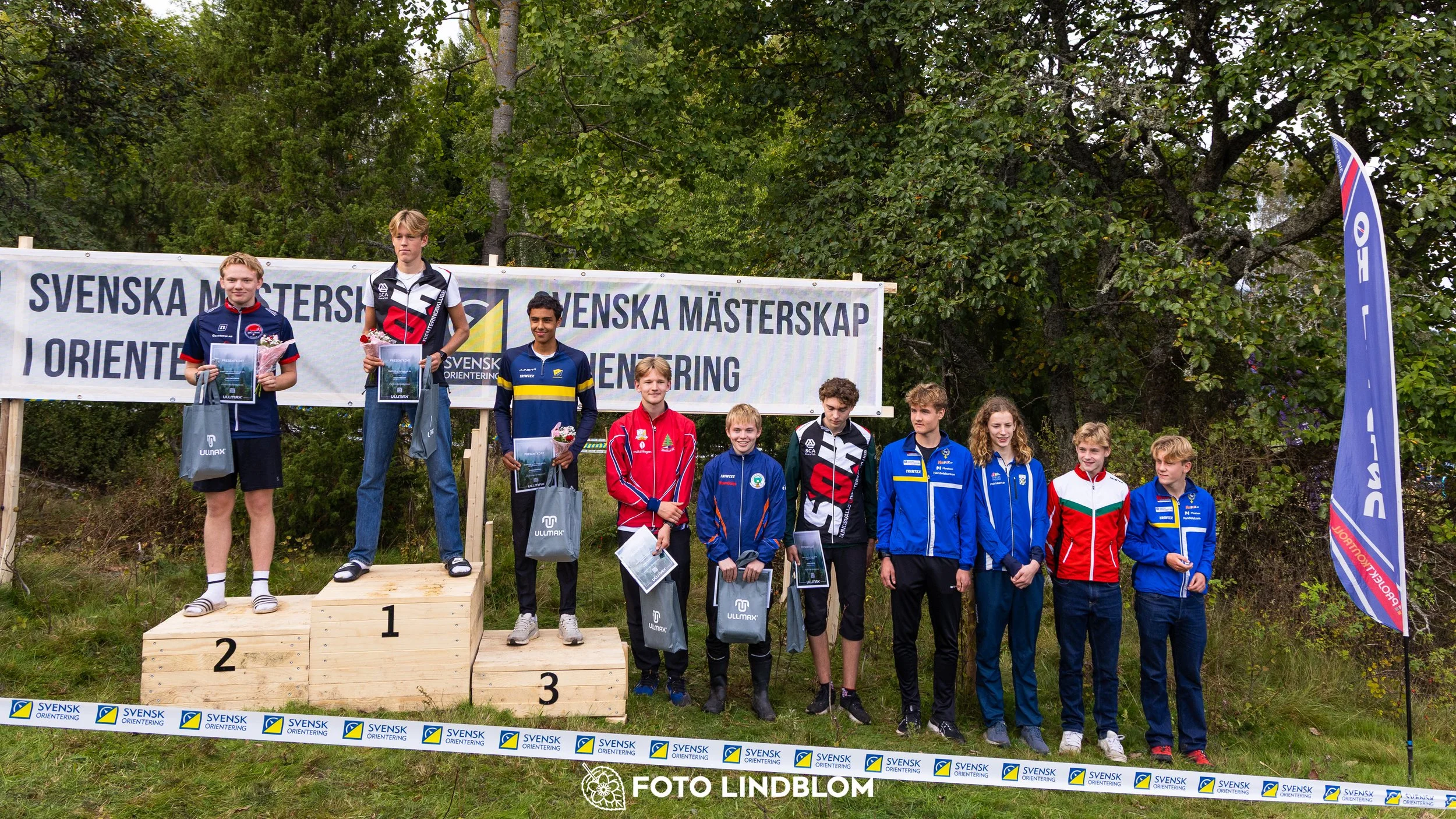 A picture from the Swedish national championship in long distance orienteering and Swedish league race taken by Foto Lindblom