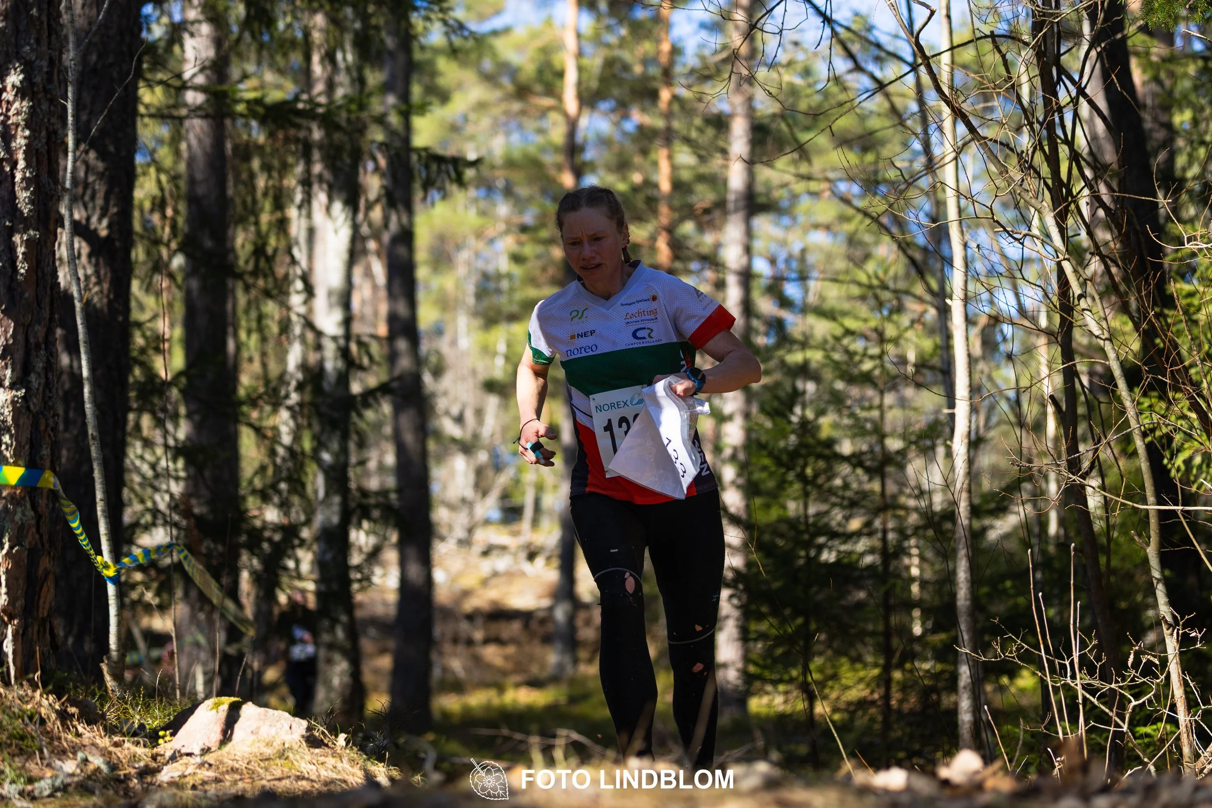 A moment from the Måsenstafetten 2026 relay event in Sweden, photographed by Foto Lindblom.